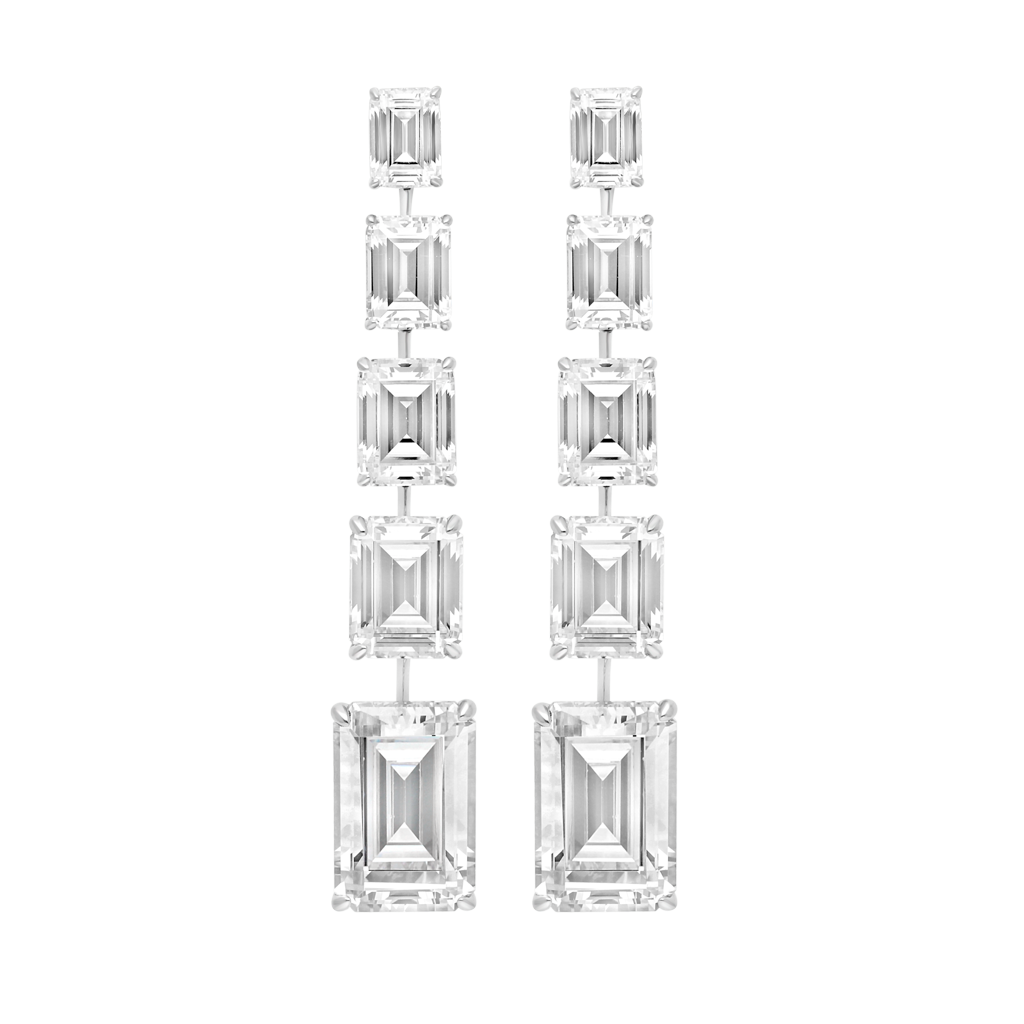 Earrings - Rhodium silver