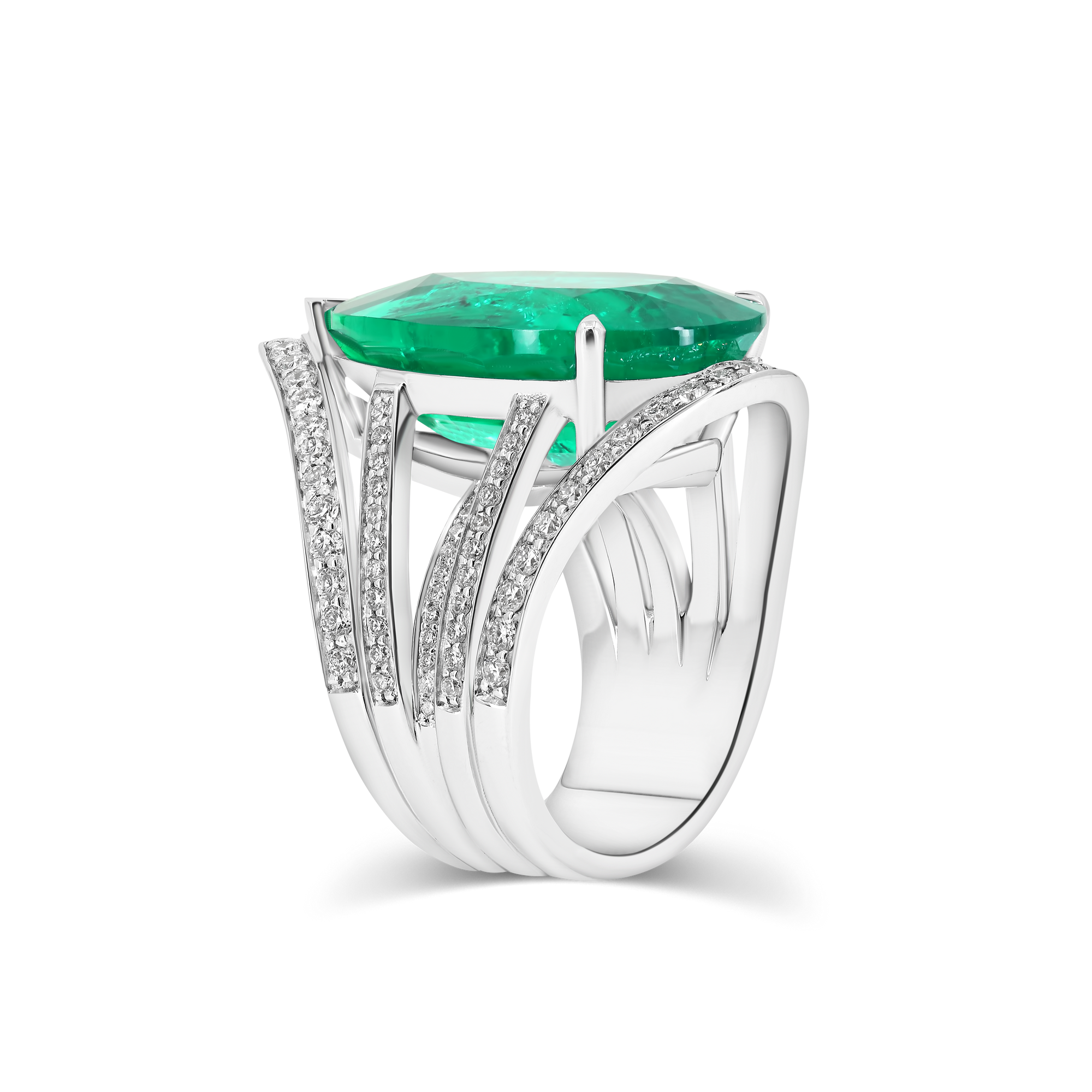 Bague Burma Fine Jewelry - Or Blanc