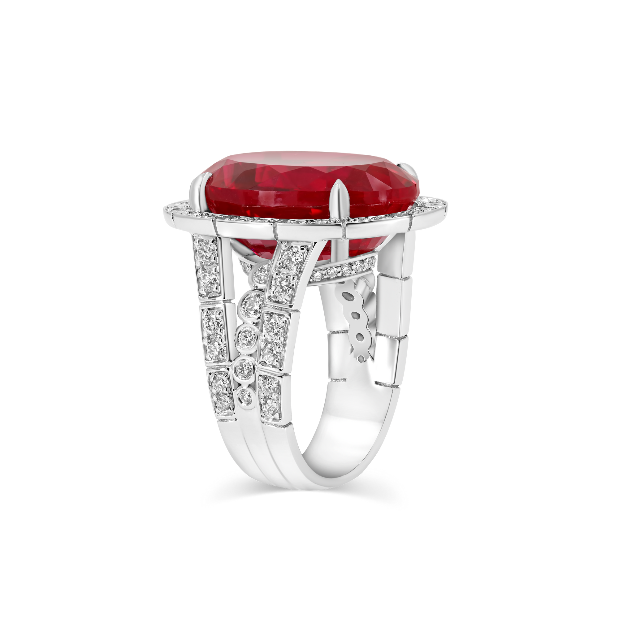 Bague Burma Fine Jewelry - Or Blanc