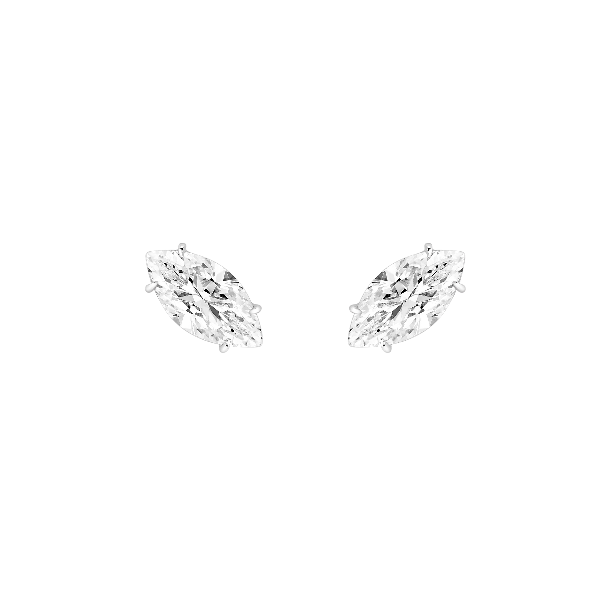 Studs - Rhodium Silver