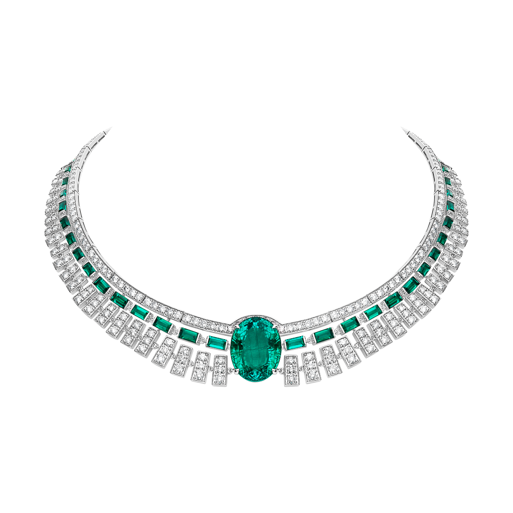 Lights of Paris Necklace White Gold