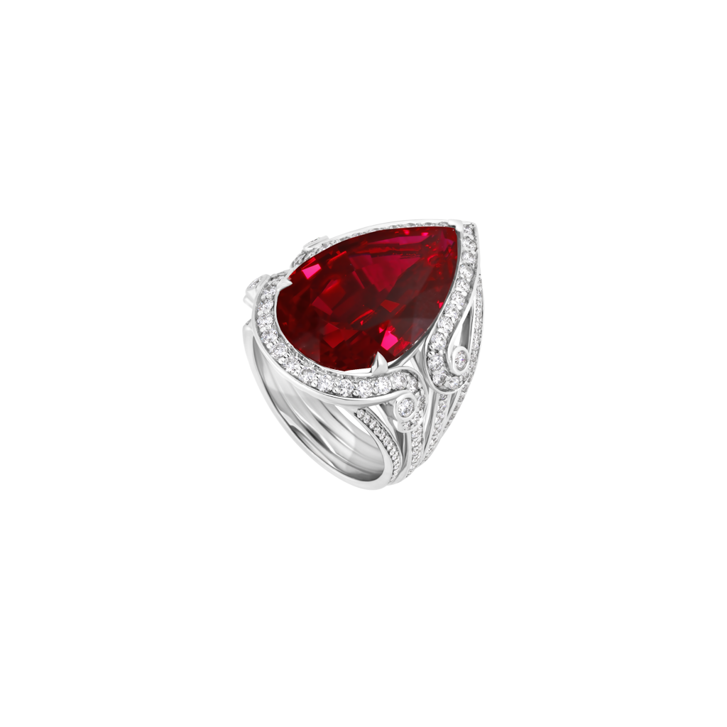 Burma Fine Jewelry Ring White Gold - Main Image