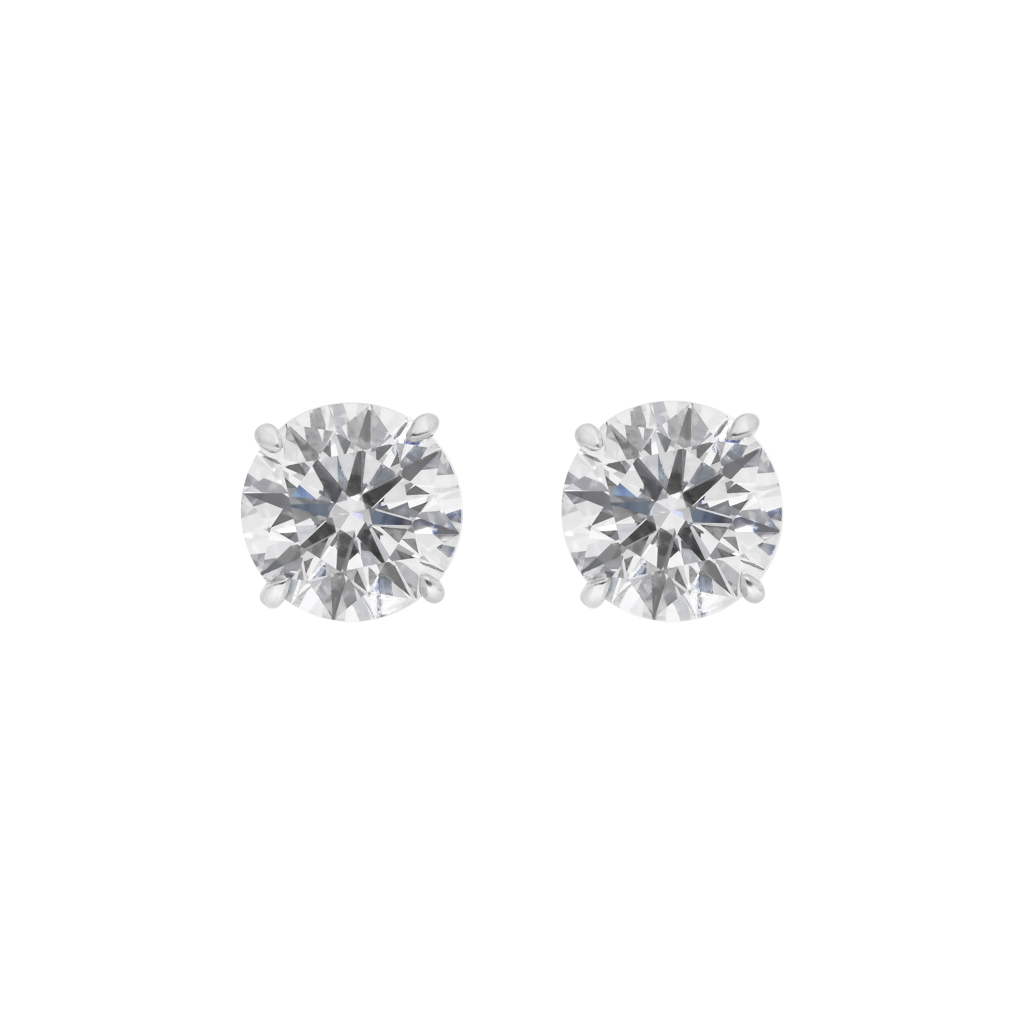 Brilliant Cut Studs Burma Fine Jewelry - Platinum