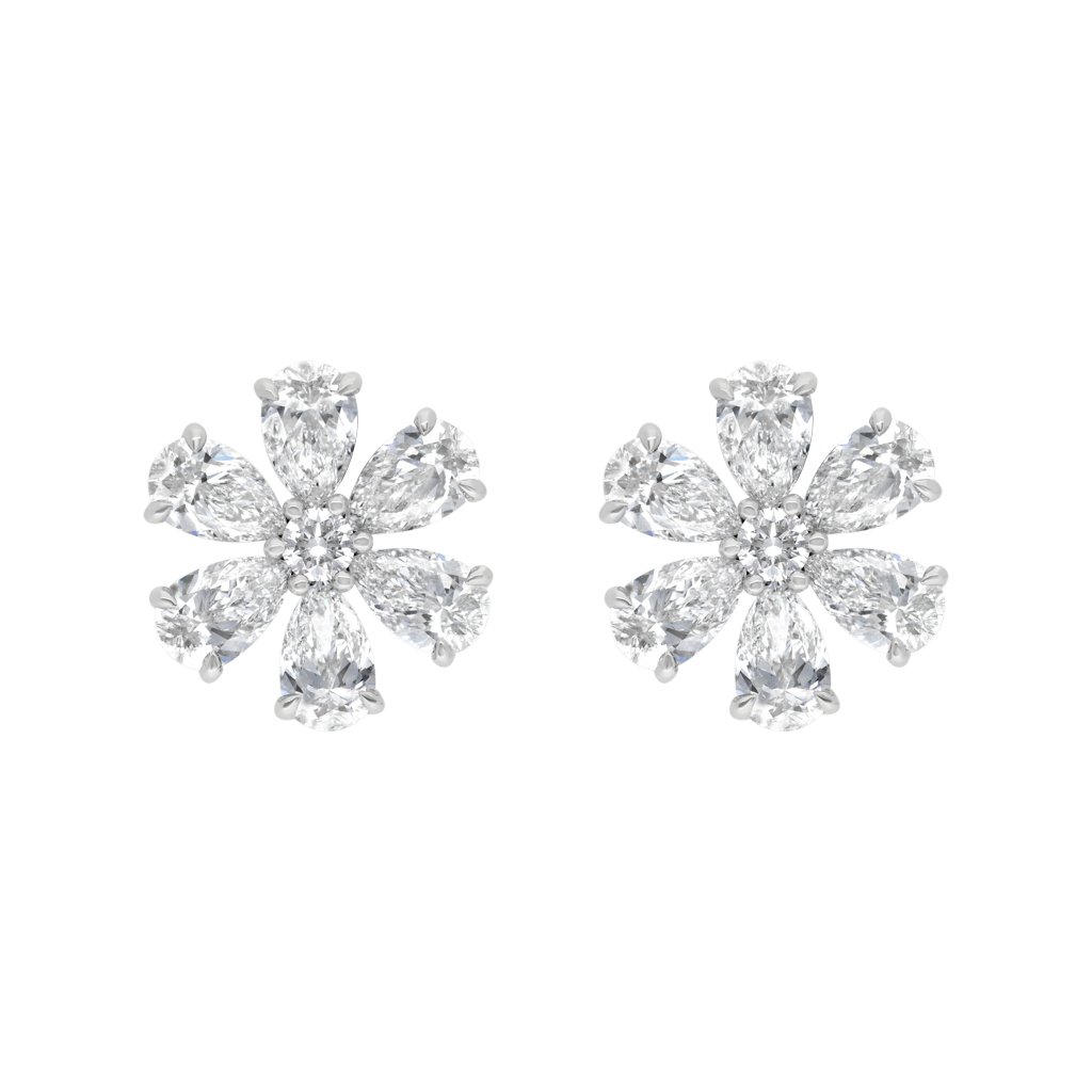 Burma Fine Jewelry Earrings - White Gold