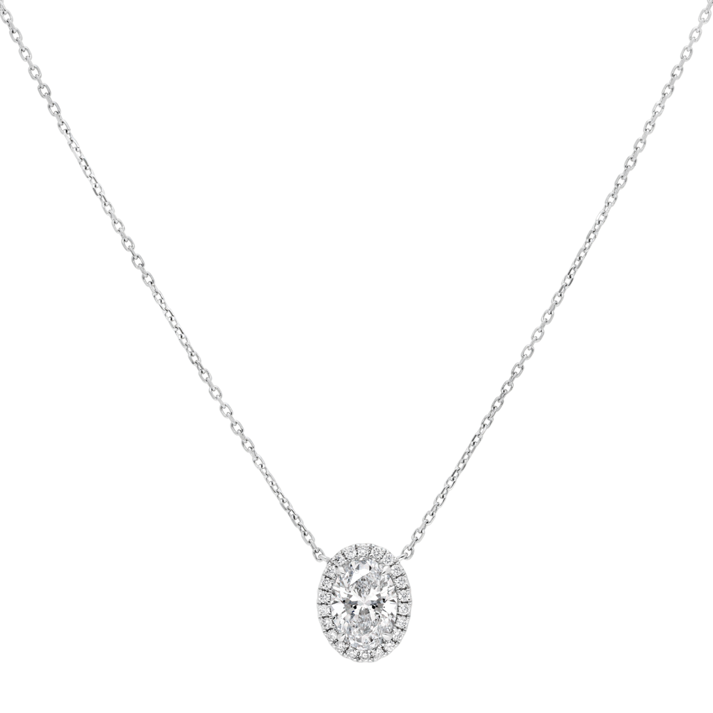 Burma Fine Jewelry Pendant - White Gold