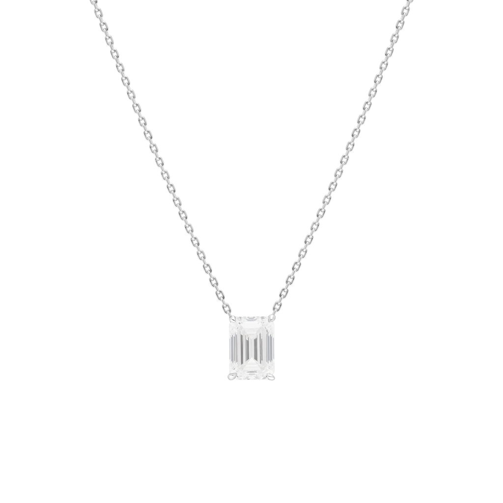 Pendentif Taille Emeraude Burma Fine Jewelry