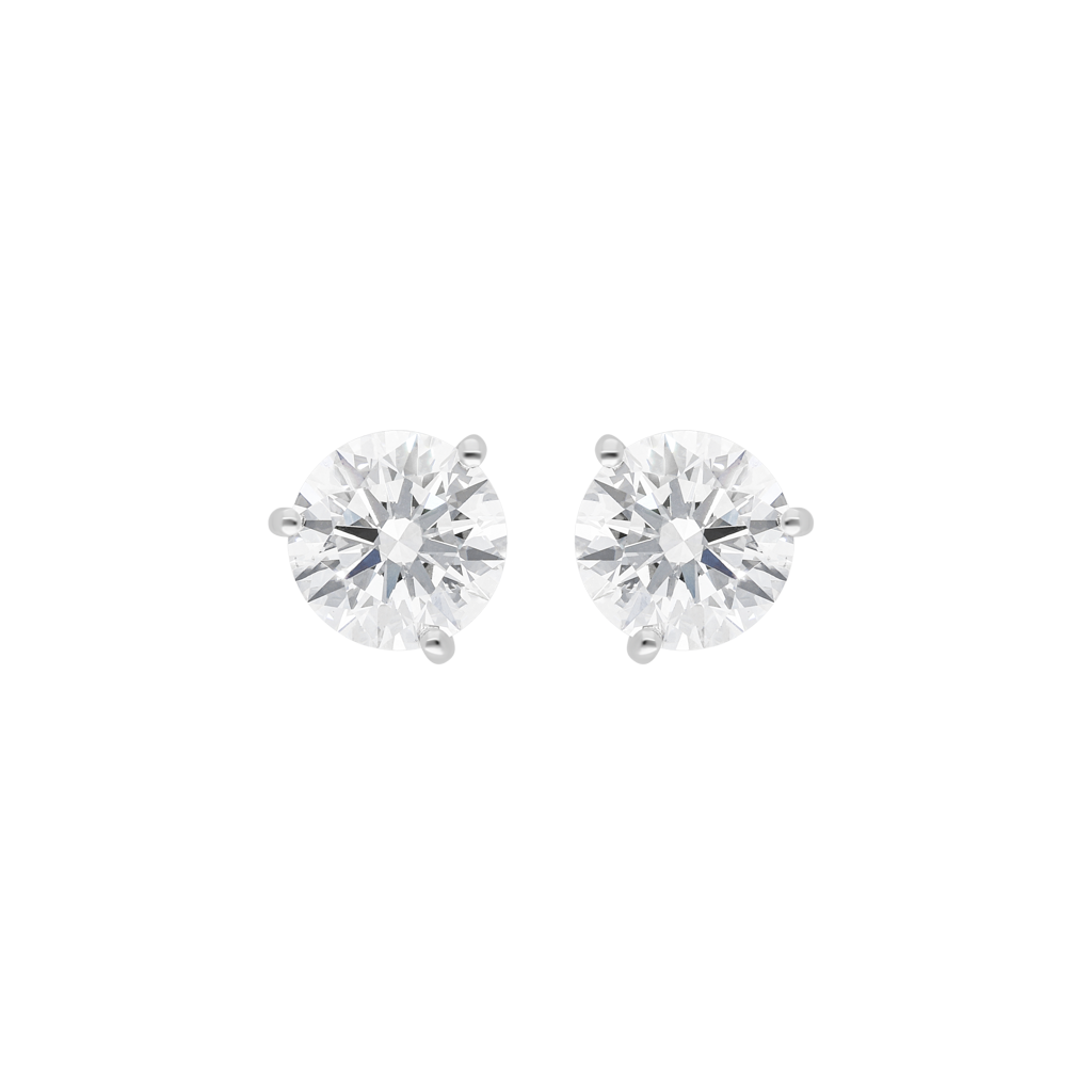 Studs Taille Brillant Burma Fine Jewelry