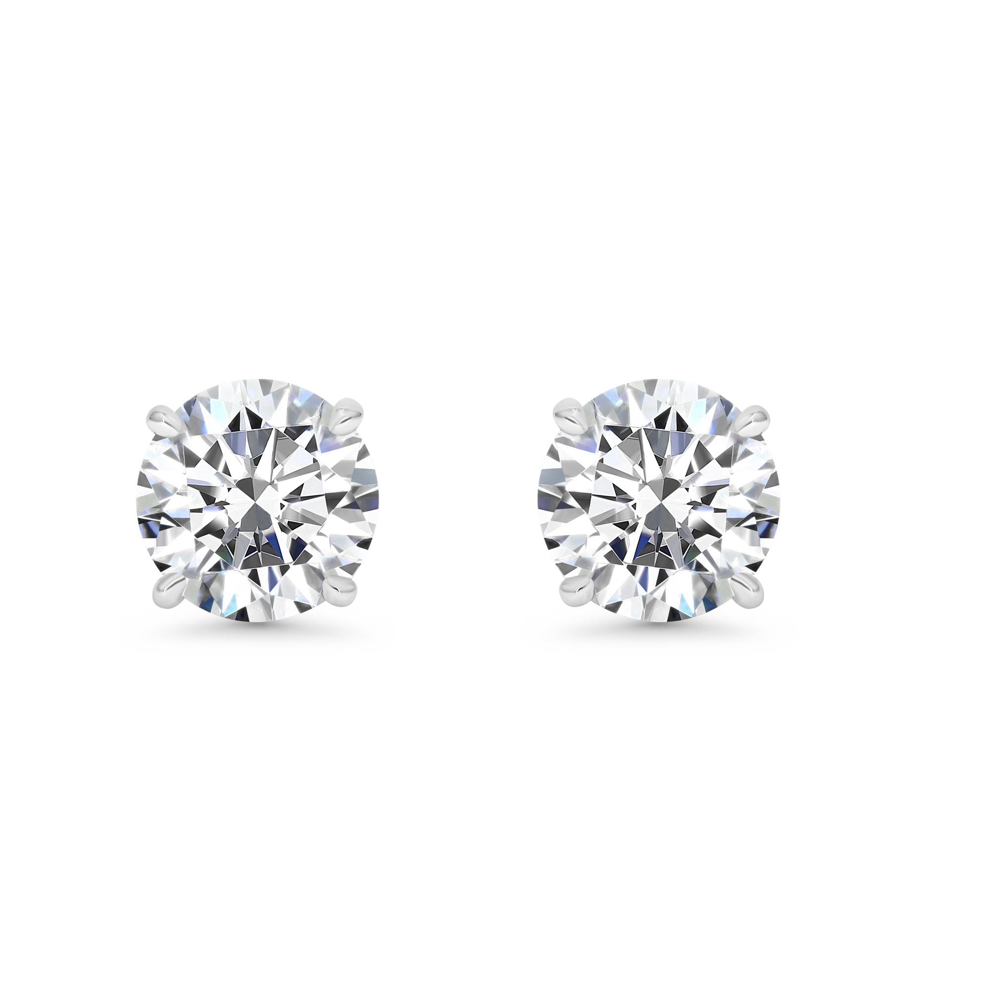 Burma Fine Jewelry Studs - Platinum