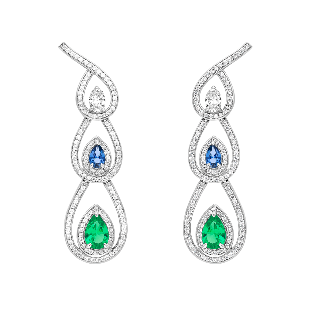 Earrings - Peacock Collection