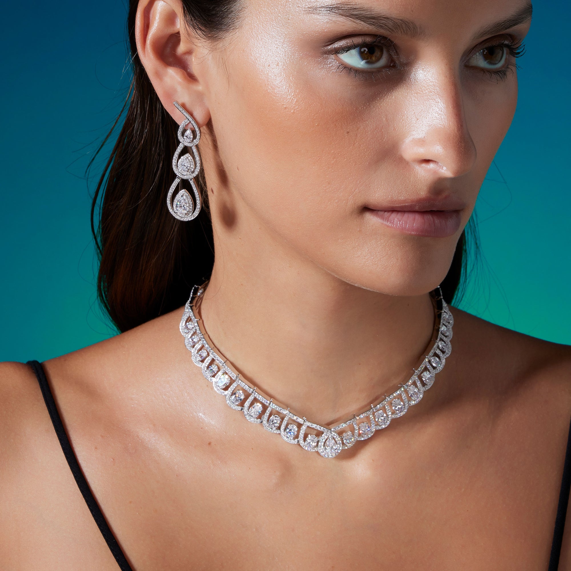 Boucles d'oreilles - Collection Paon