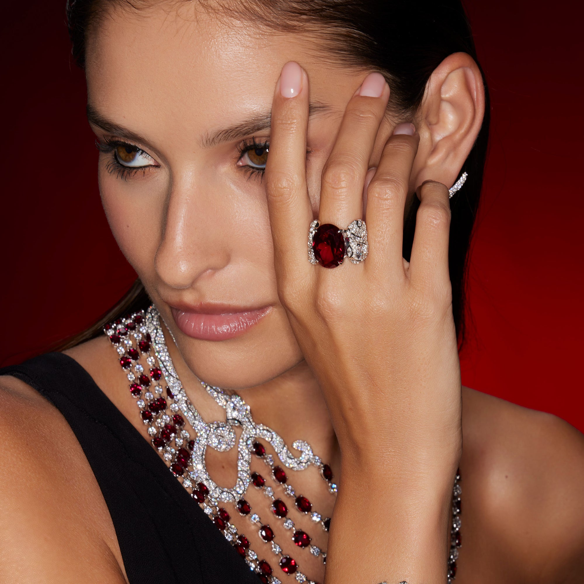 Ring - Snake Collection - Rhodium Silver