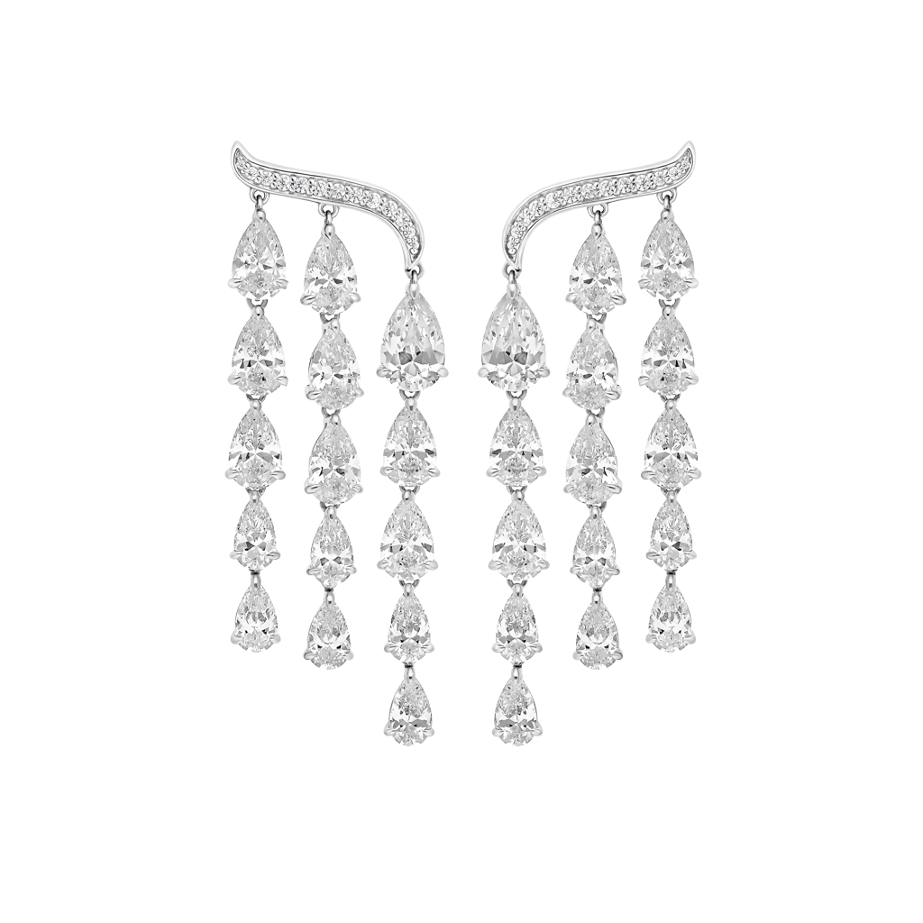 Earrings Opera - Rhodium Silver