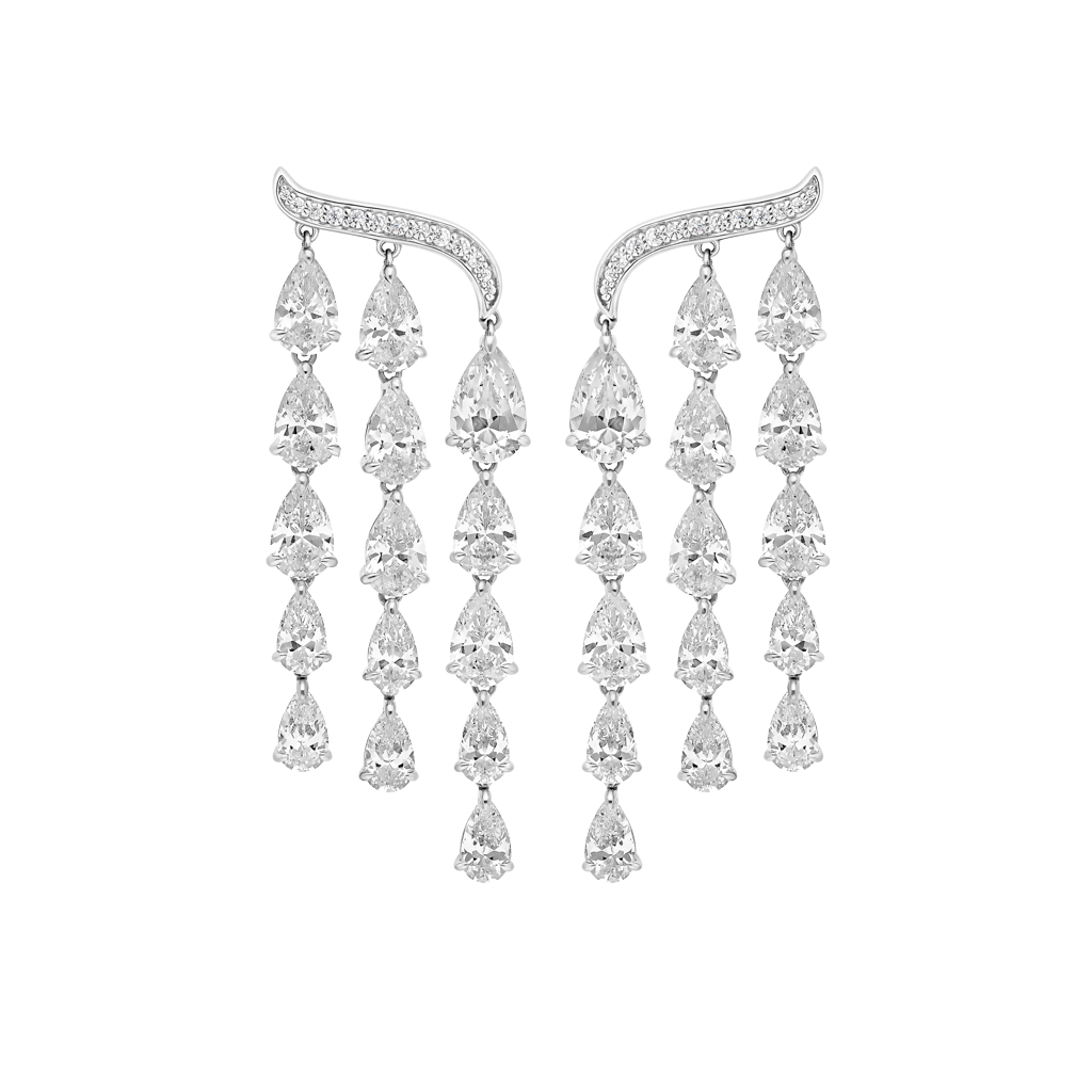 Boucles d&#39;oreilles Opéra - Argent Rhodié