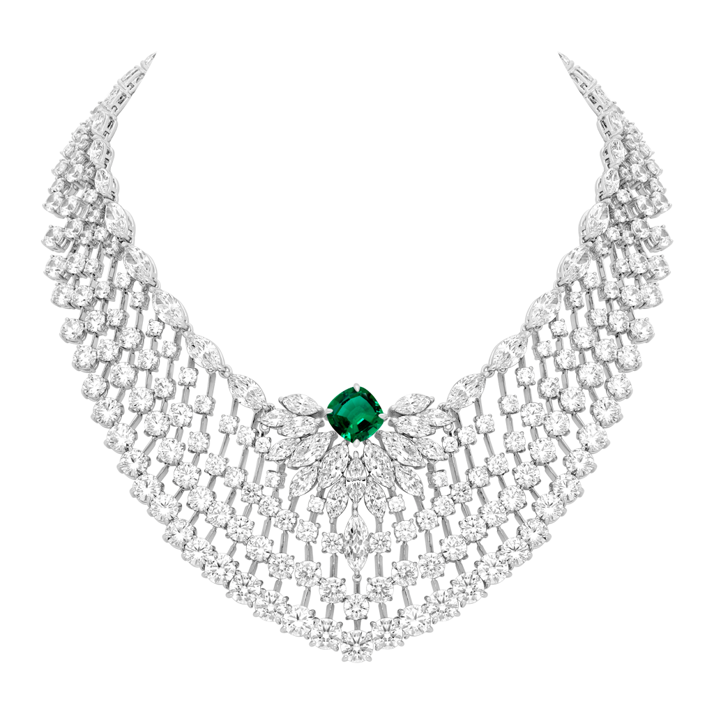 Necklace Opera - Rhodium Silver
