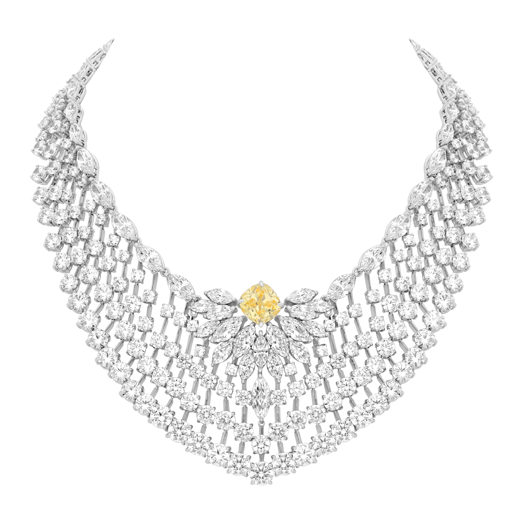 Necklace Opera - Rhodium Silver