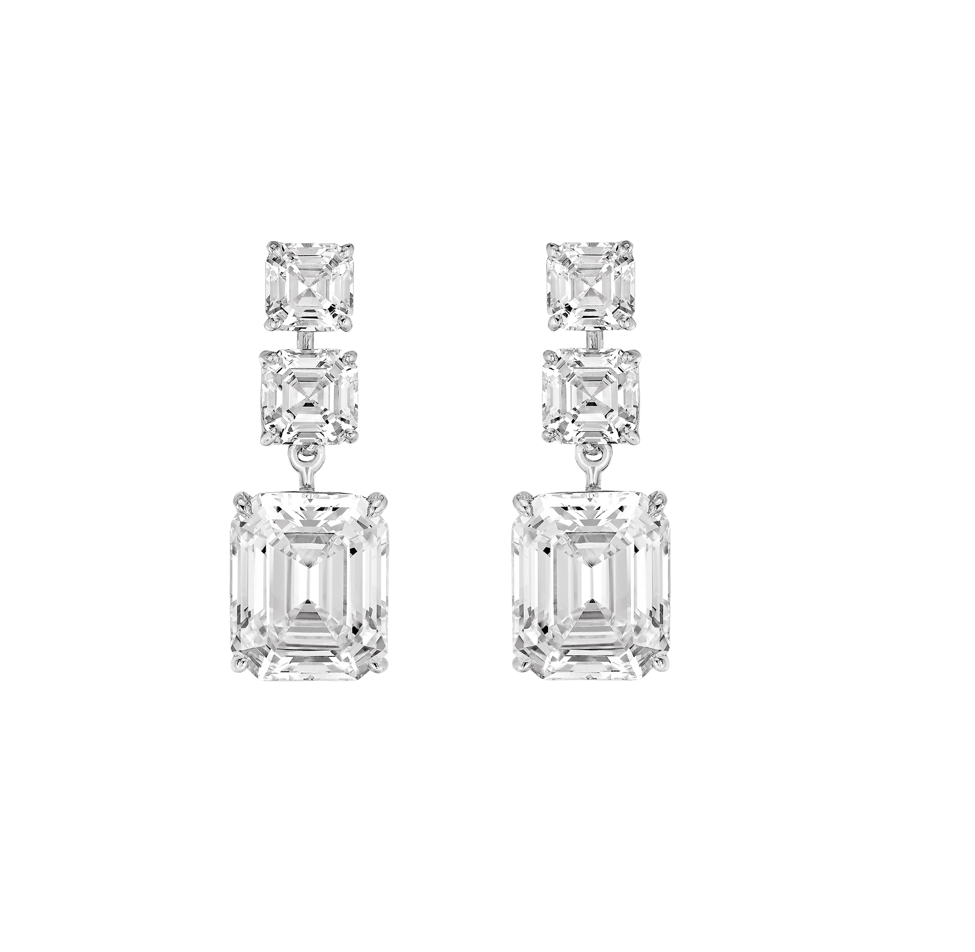 Boucles d'oreilles - Argent rhodié