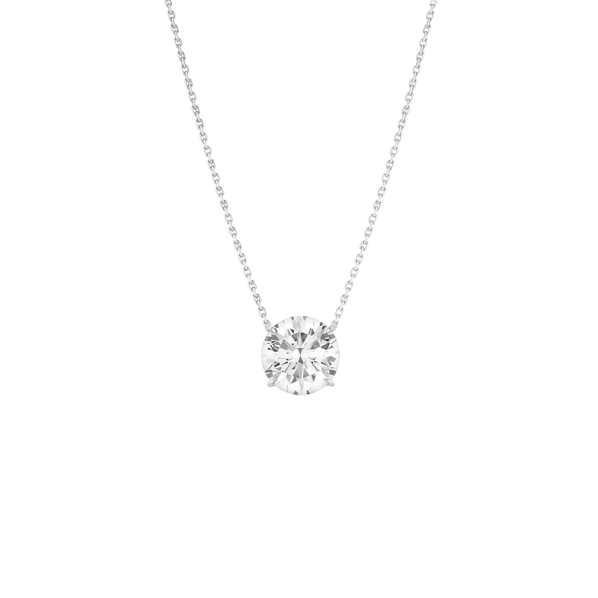 Pendant - White gold