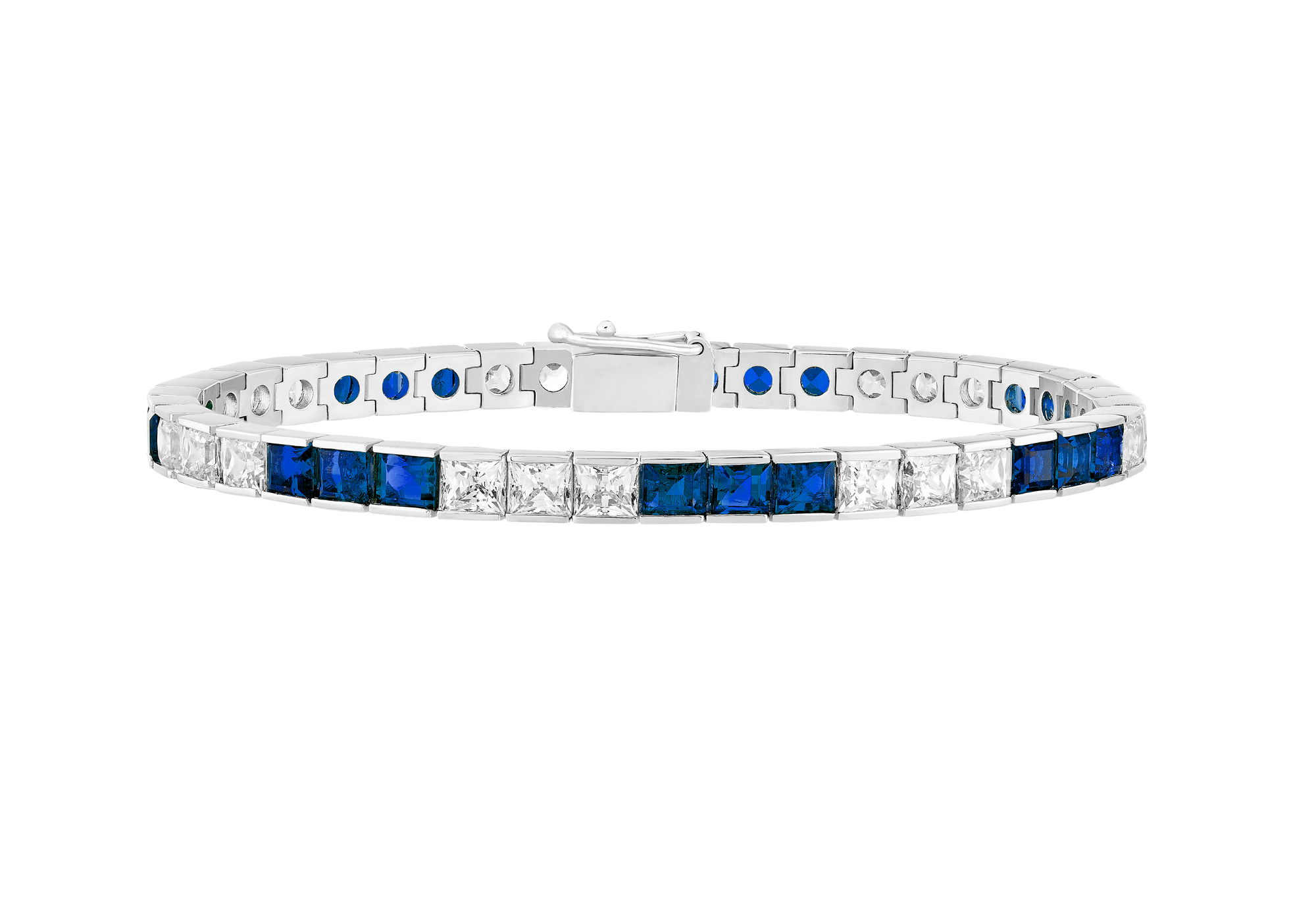 Bracelet - Rhodium Silver