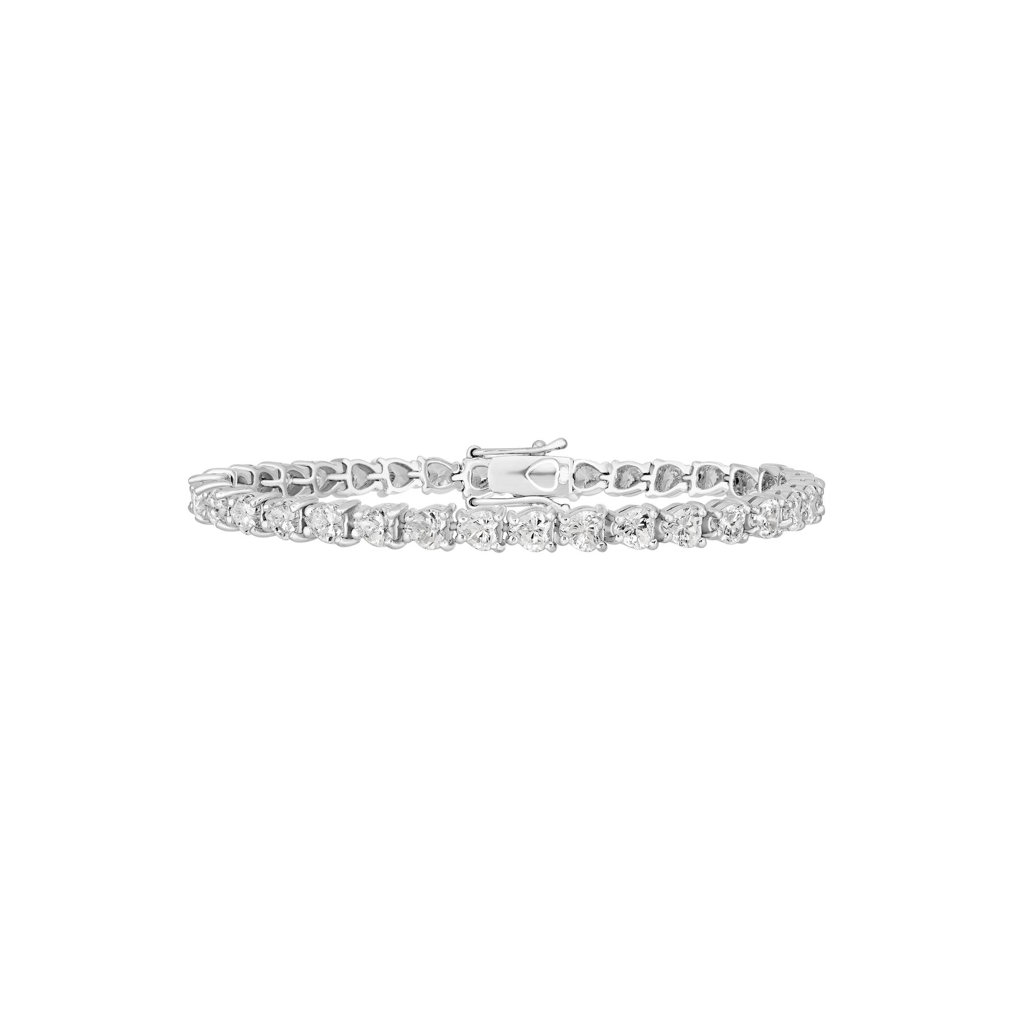 Bracelet - Rhodium Silver