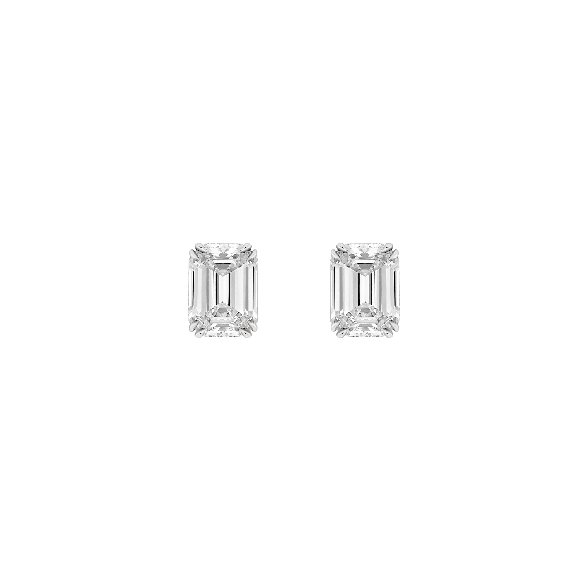 Earrings - White gold