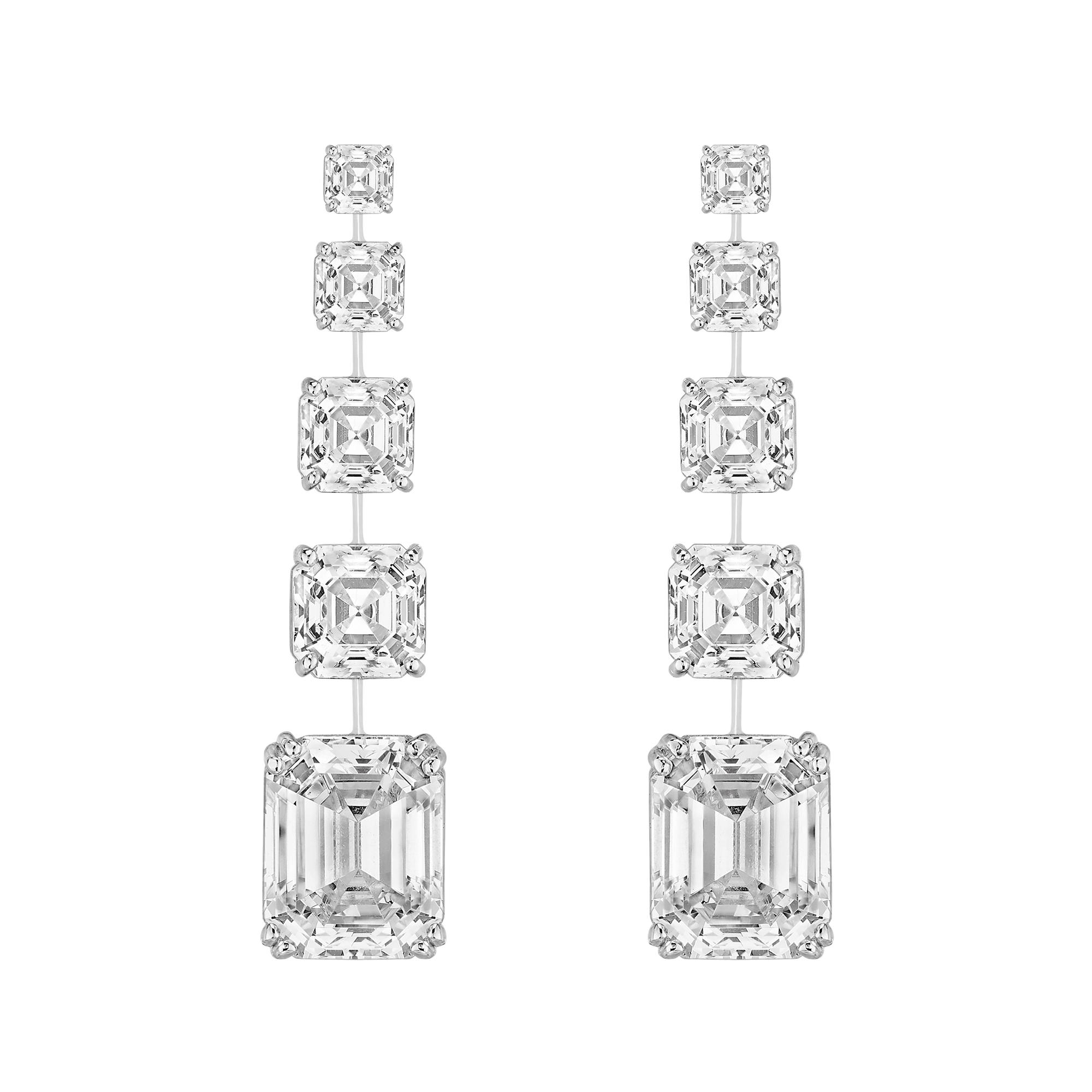 Earrings - Rhodium Silver