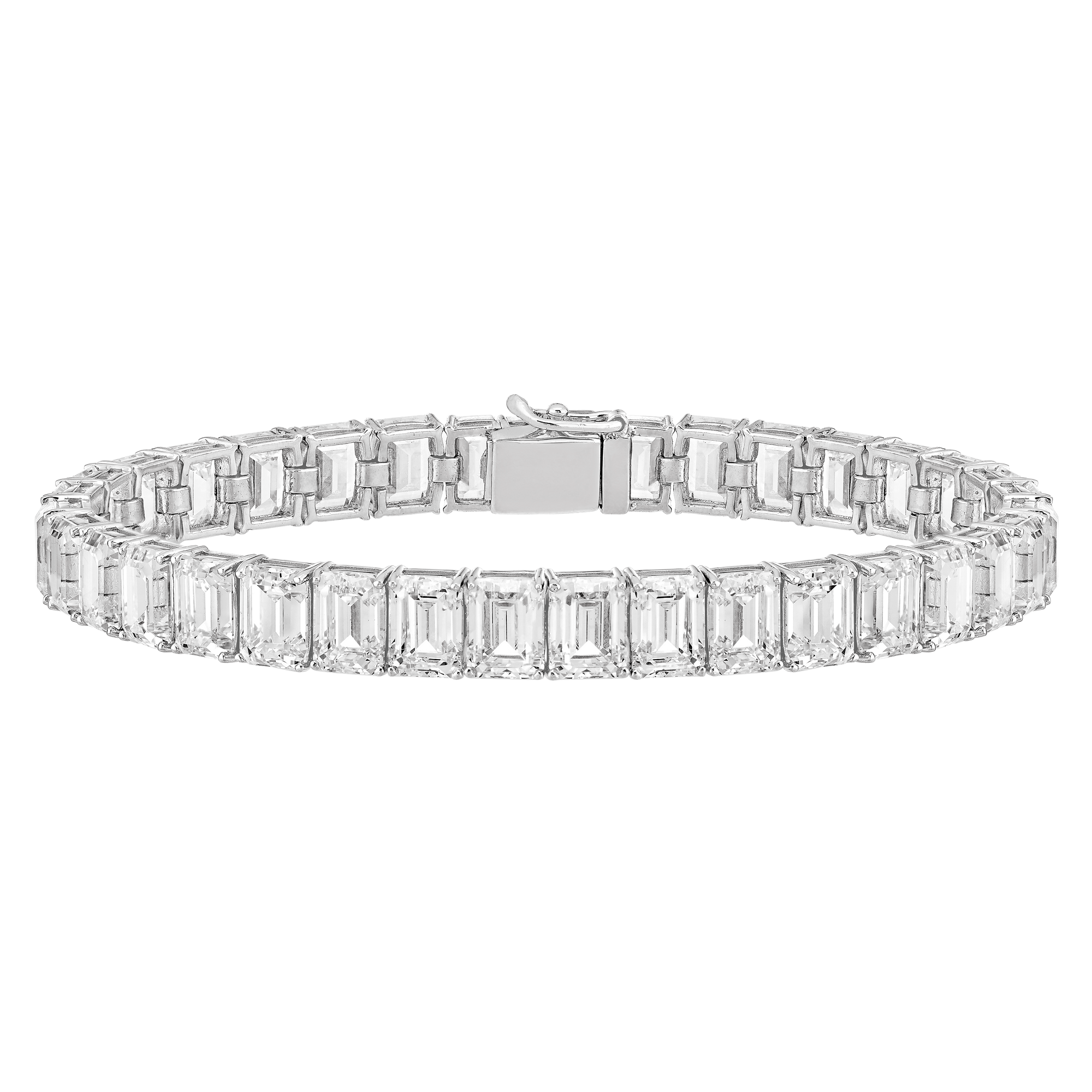 Bracelet - Rhodium Silver