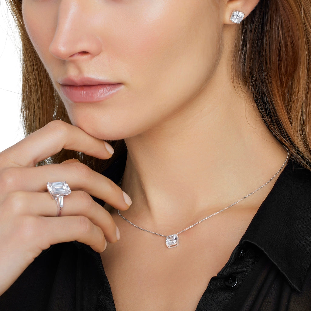 Pendentif - Or blanc