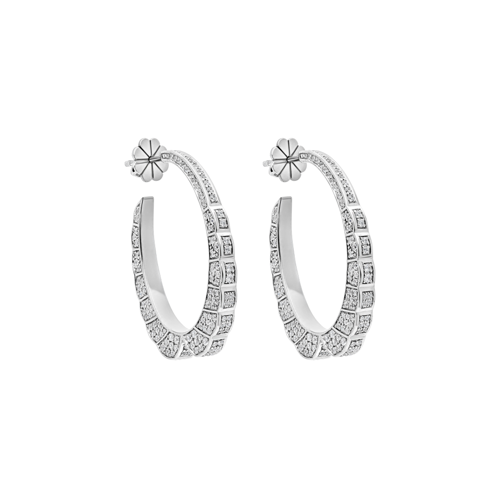Boucles d'oreilles Opéra - Argent Rhodié