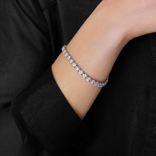 Bracelet - Argent rhodié