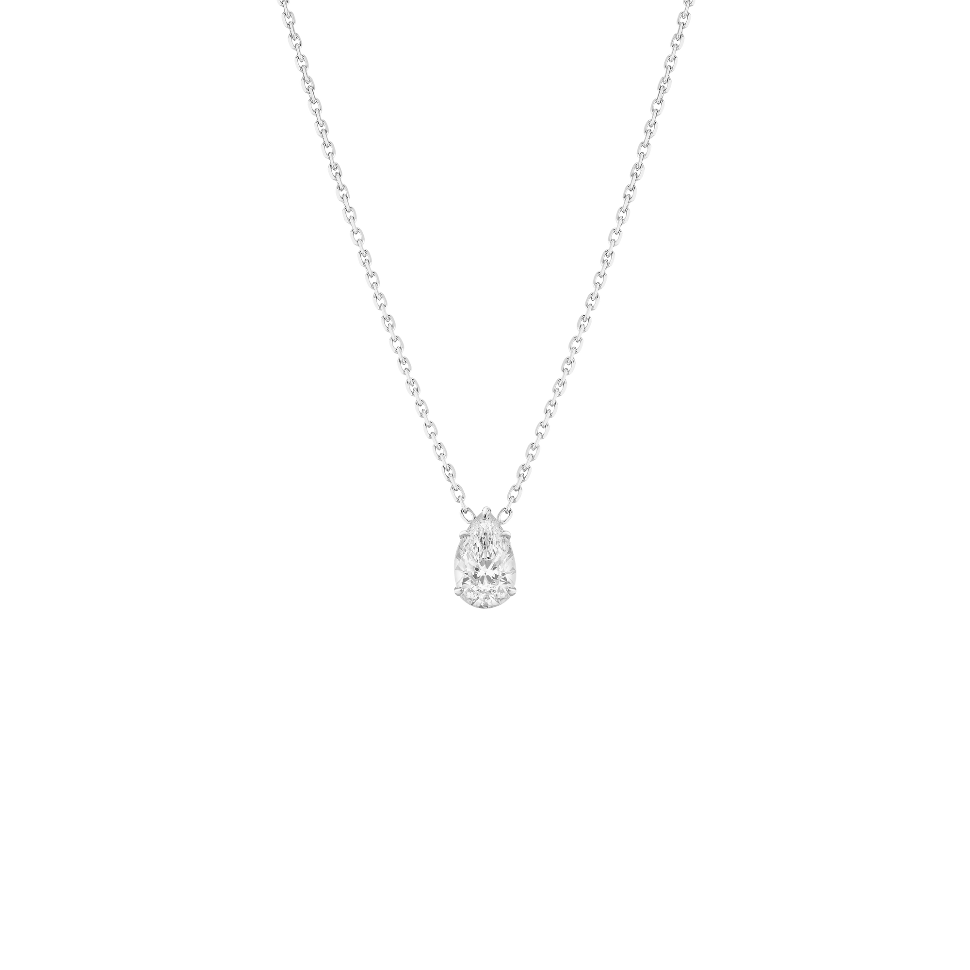 Pendant - White gold