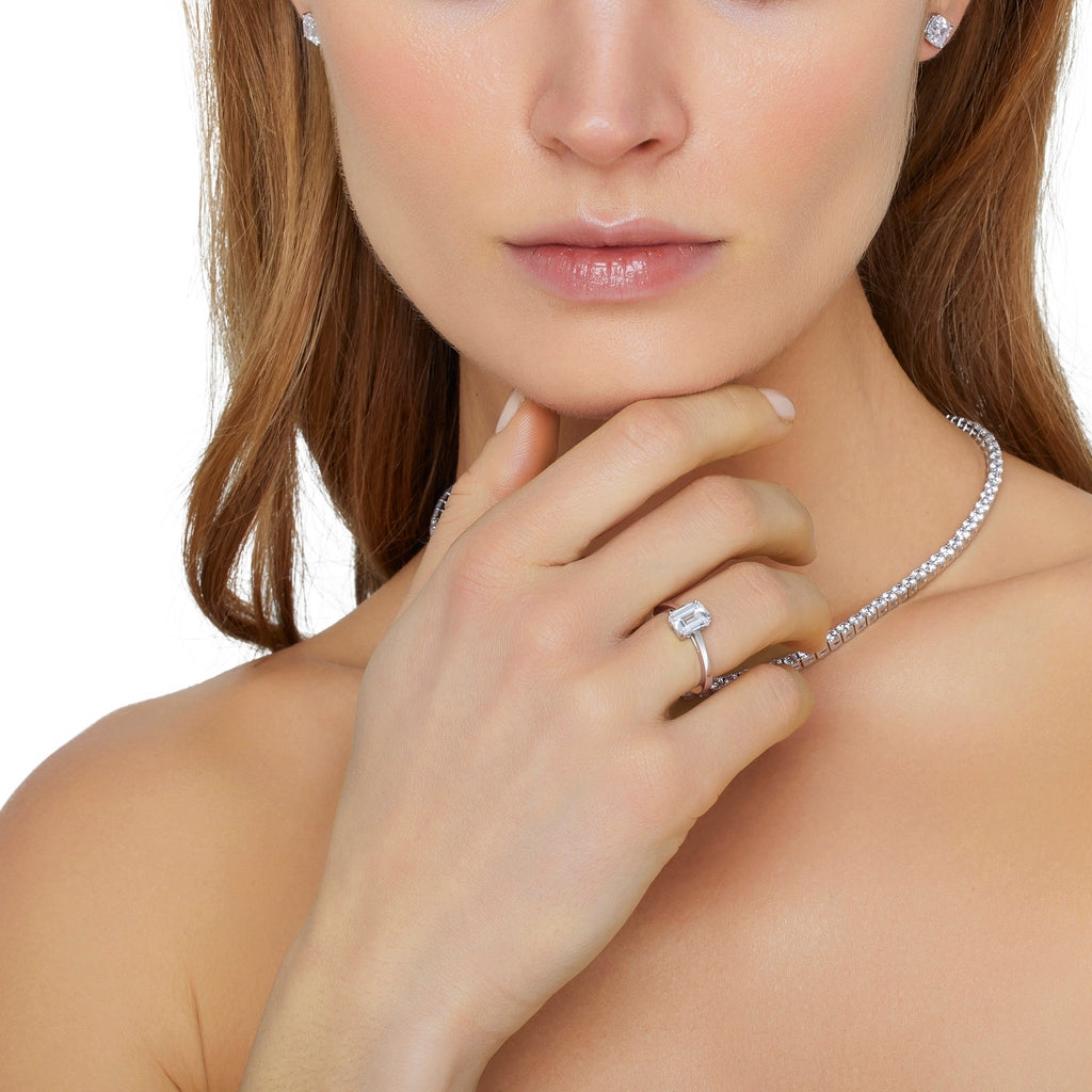 Solitaire - White Gold