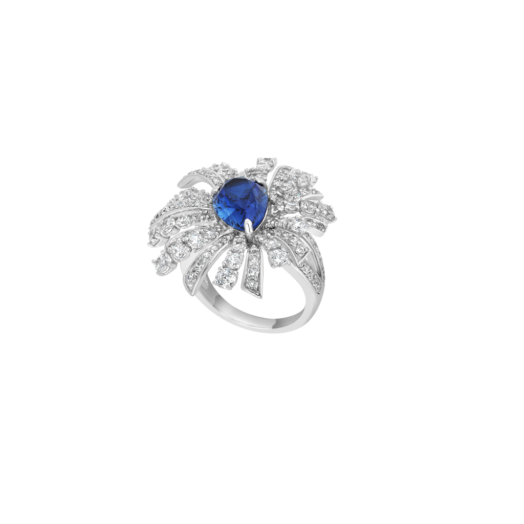 Ring Opera - Rhodium Silver