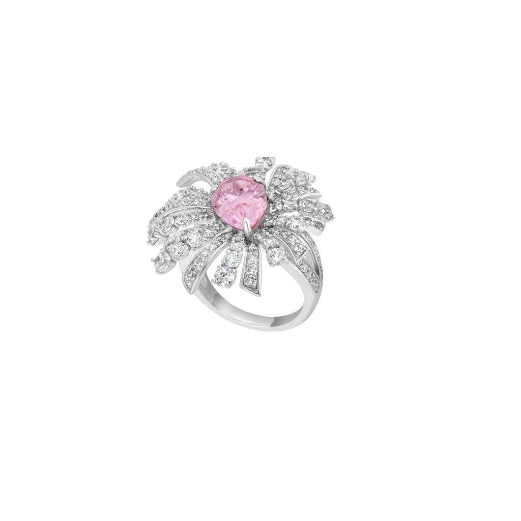 Ring Opera - Rhodium Silver