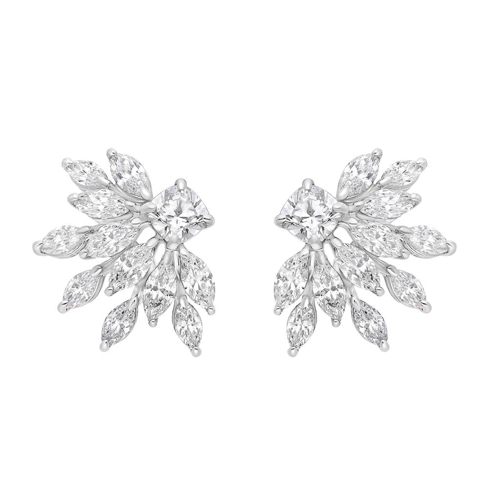 Boucles d'oreilles Opéra - Argent Rhodié