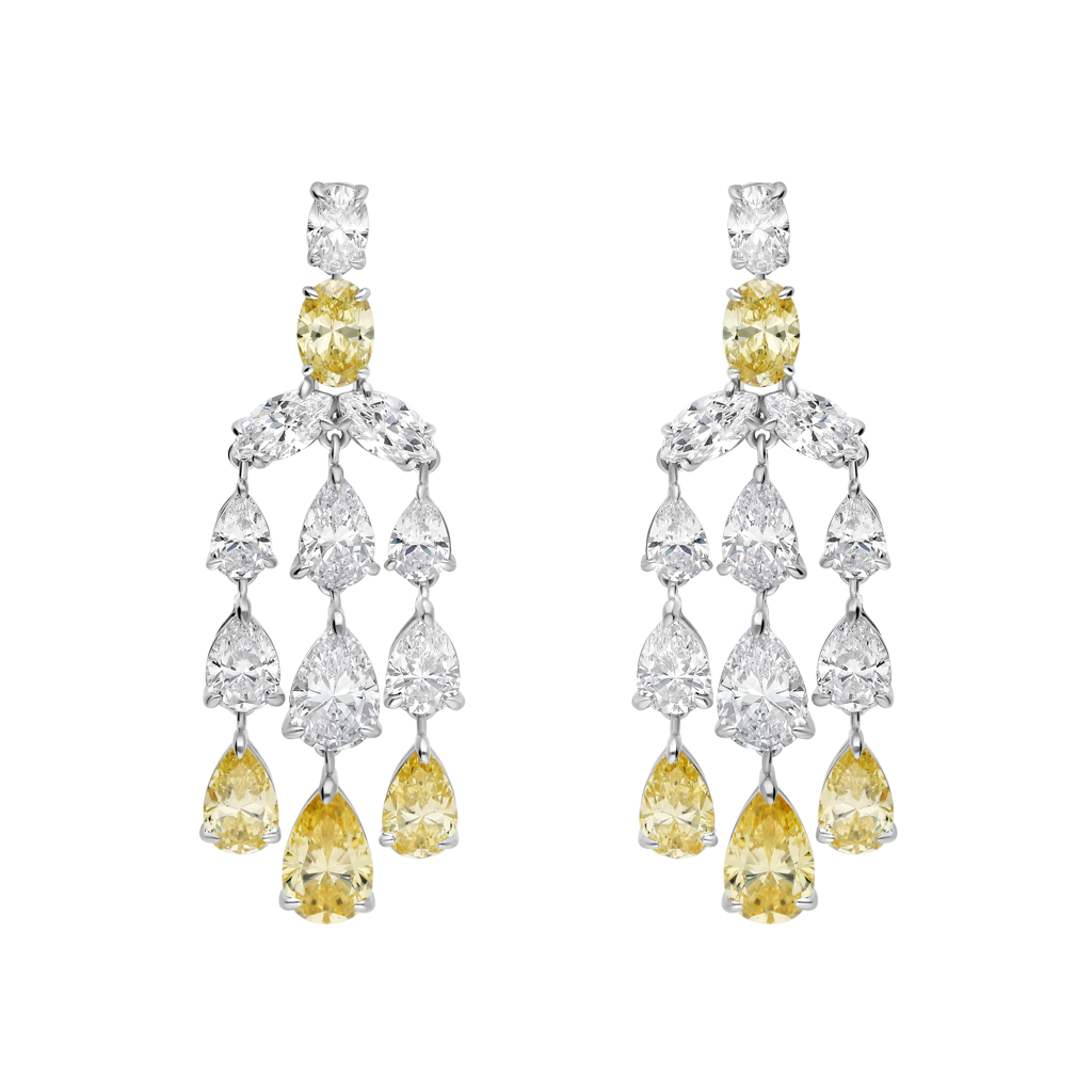 Earrings Opera - Rhodium Silver