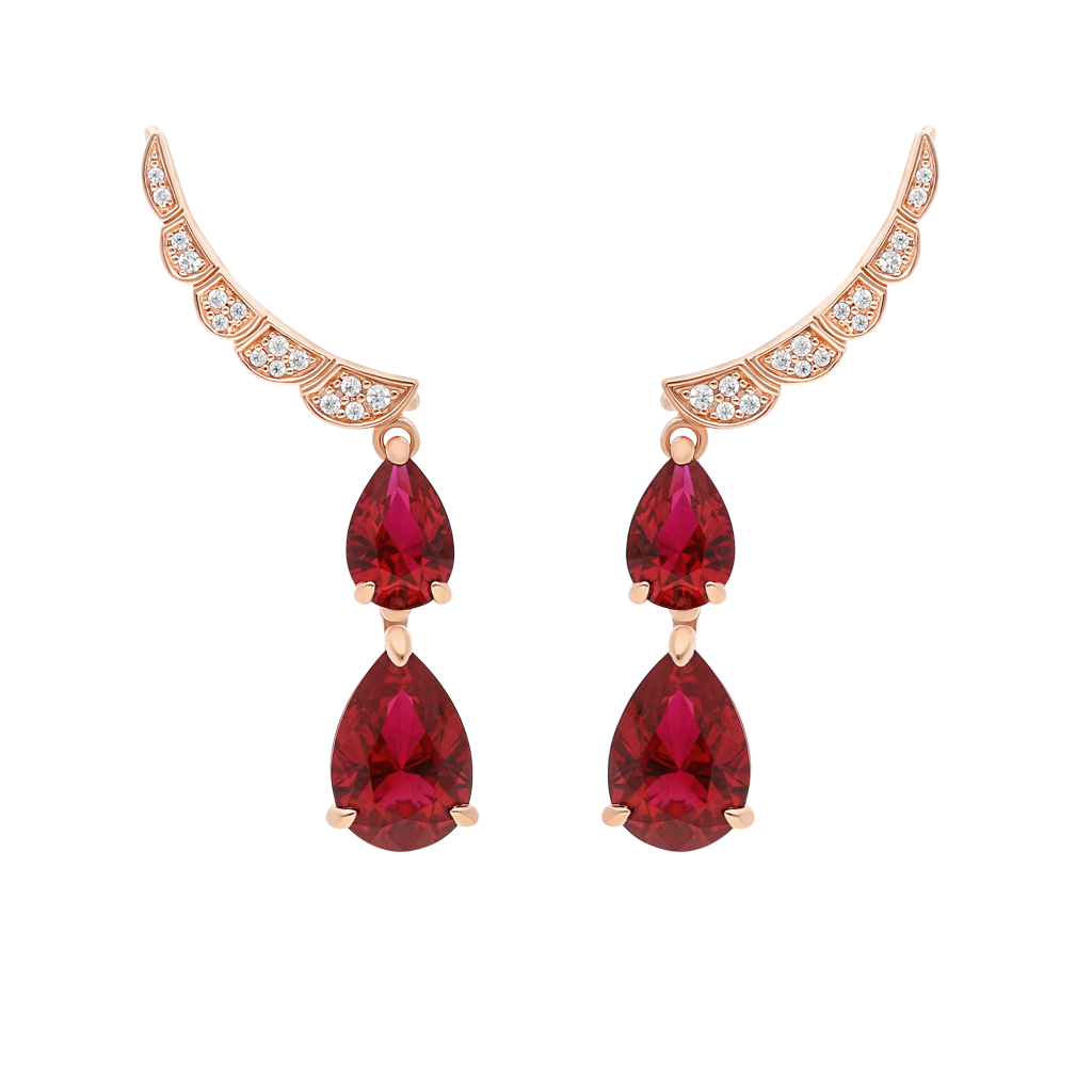 Boucles d'oreilles Opéra - Argent Rhodié