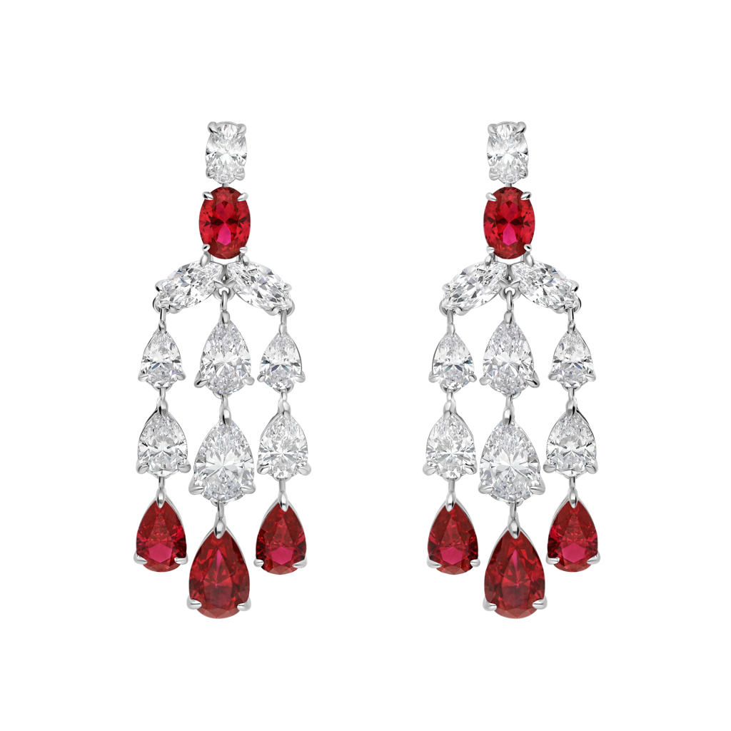 Boucles d'oreilles Opéra - Argent Rhodié