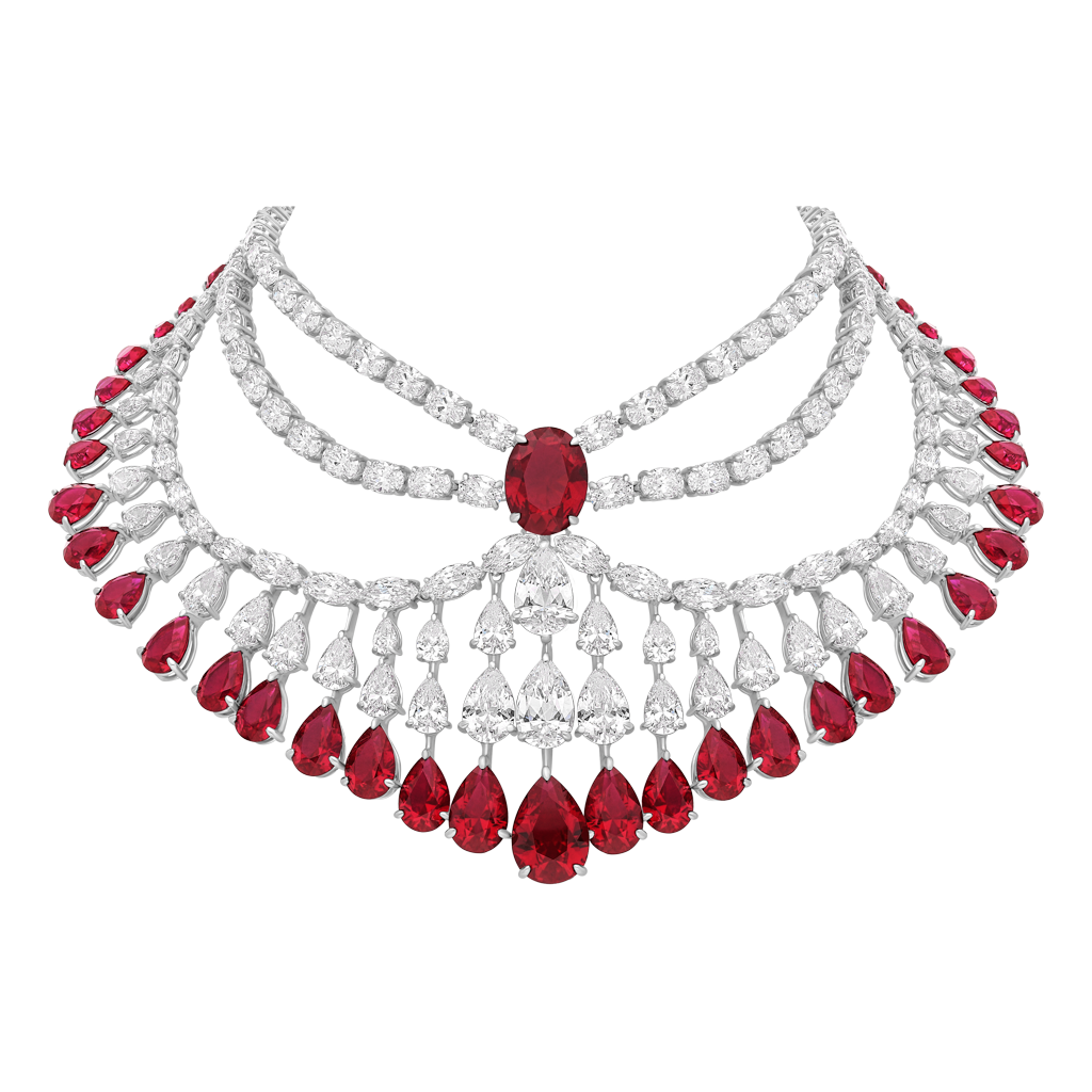 Collier Opéra - Argent Rhodié