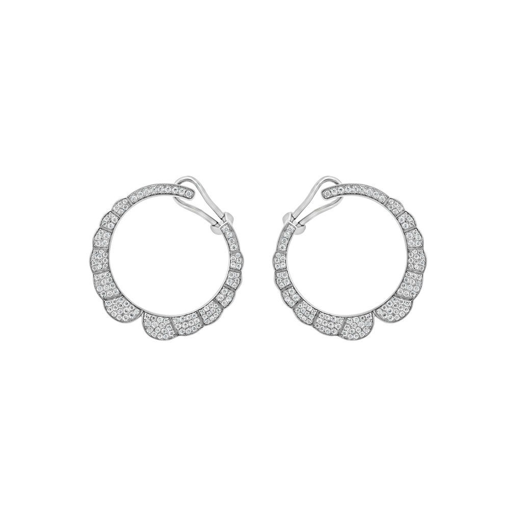 Boucles d'oreilles Opéra - Argent Rhodié