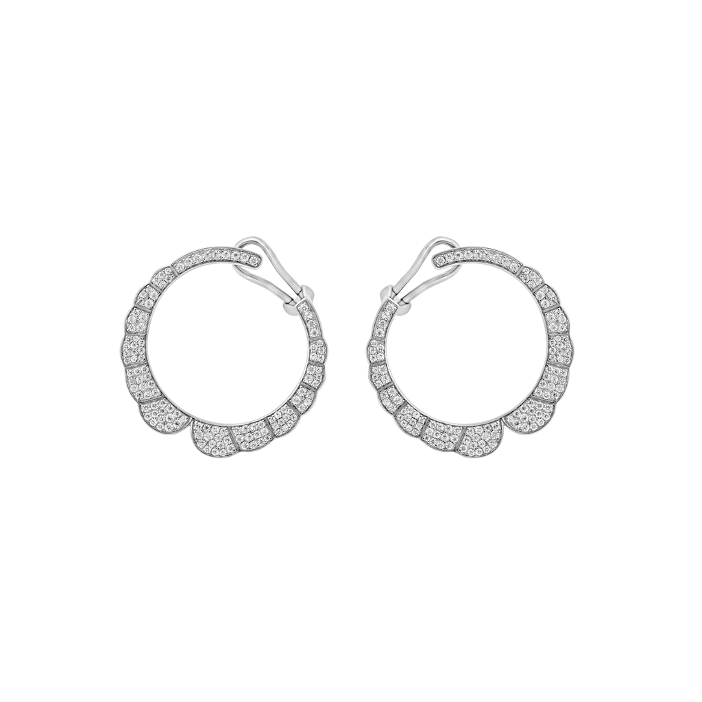 Earrings Opera  - Rhodium Silver