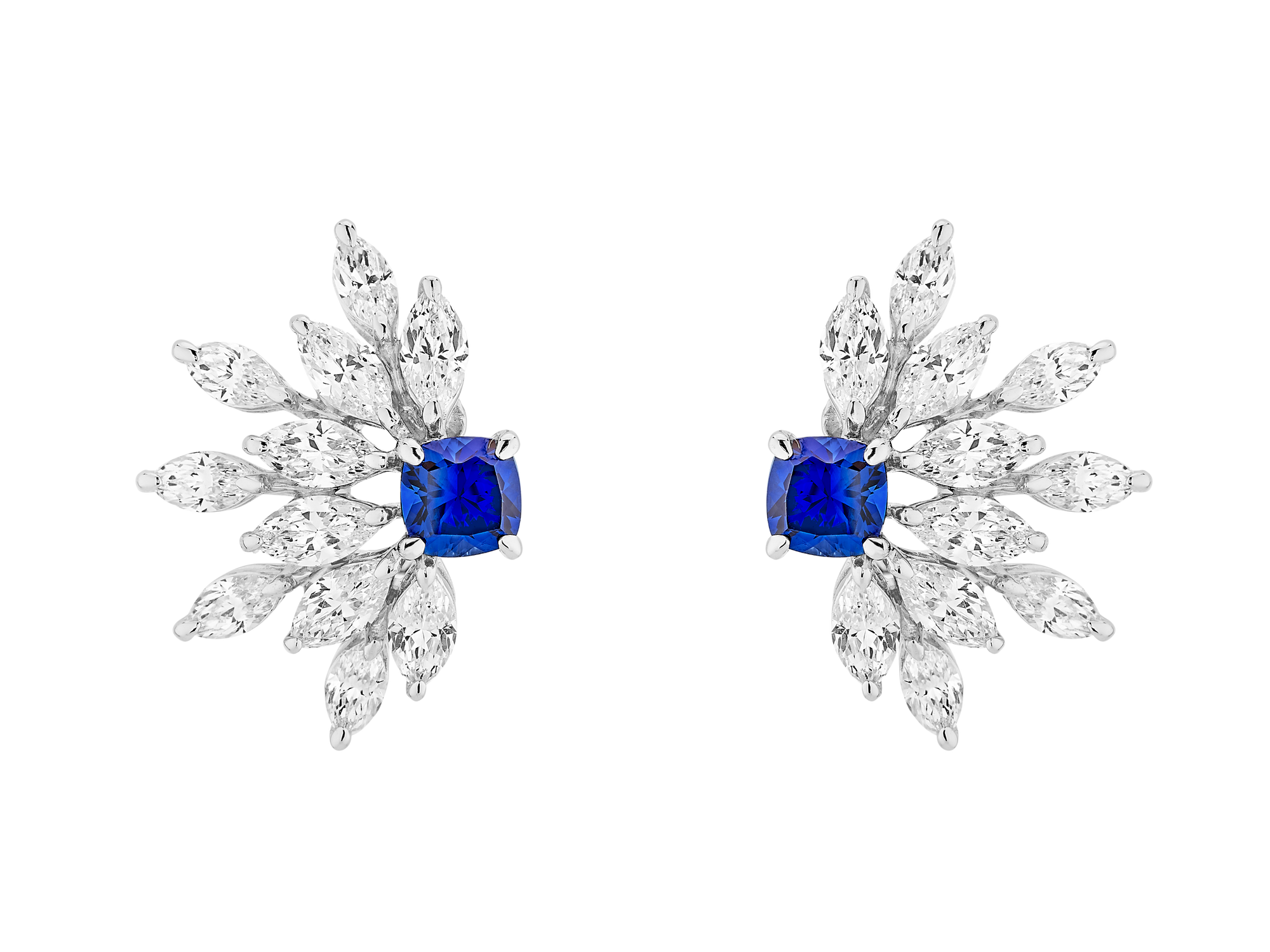 Boucles d'oreilles Opéra - Argent Rhodié