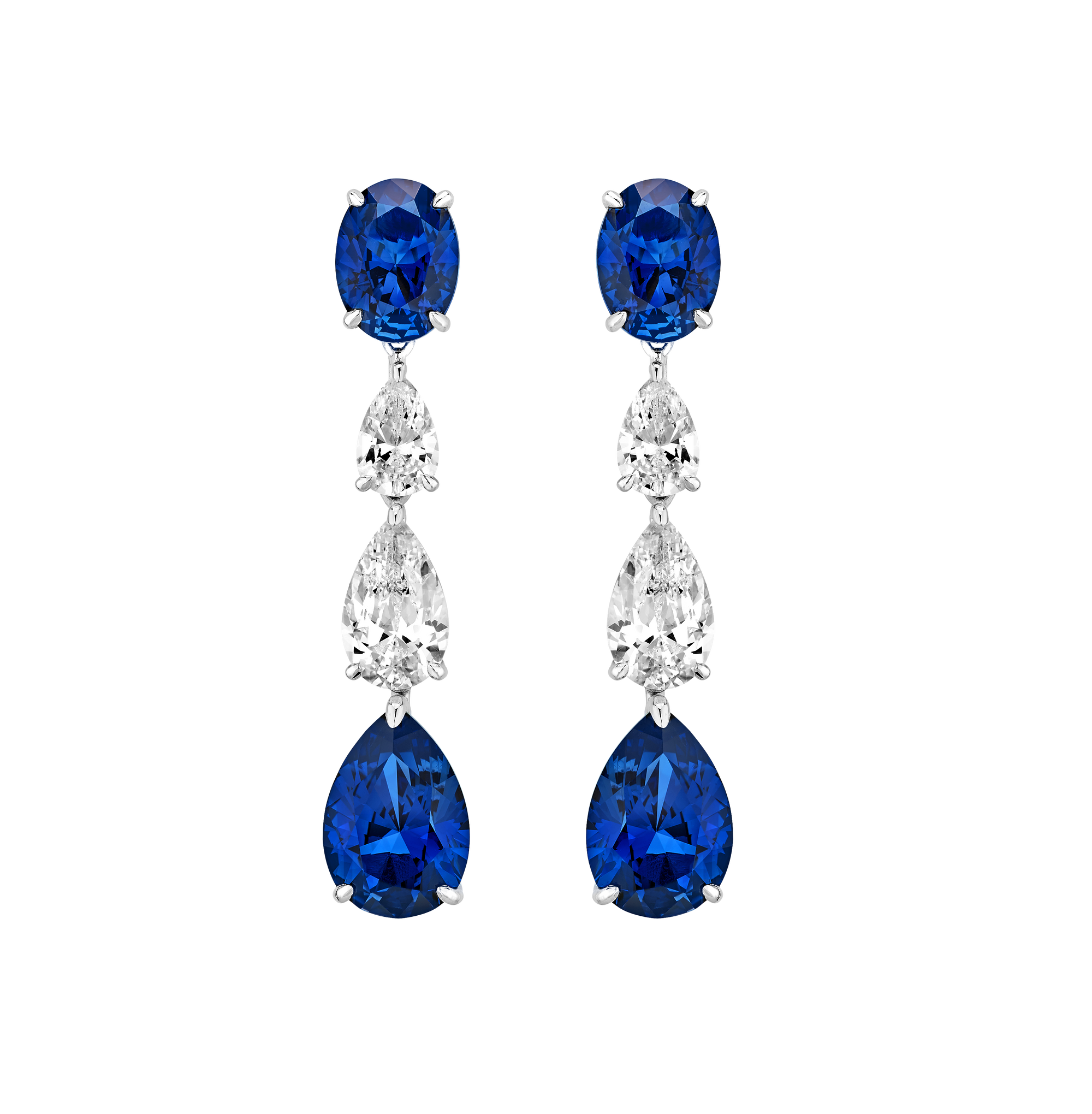 Boucles d'oreilles Opéra - Argent Rhodié