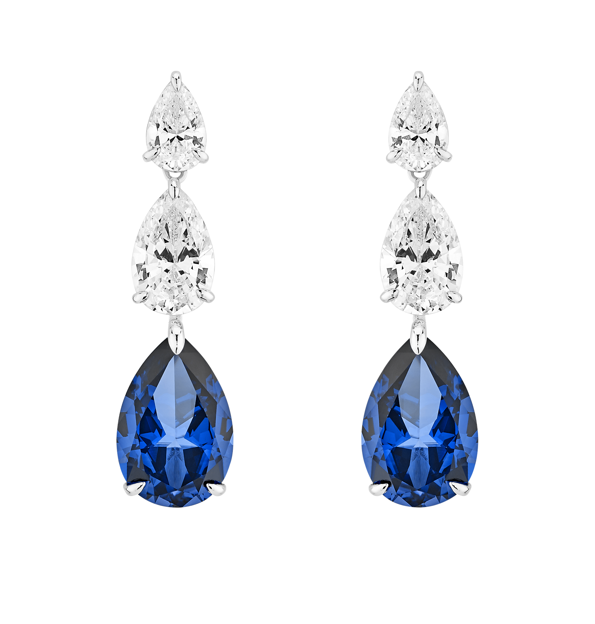 Boucles d'oreilles Opéra - Argent Rhodié