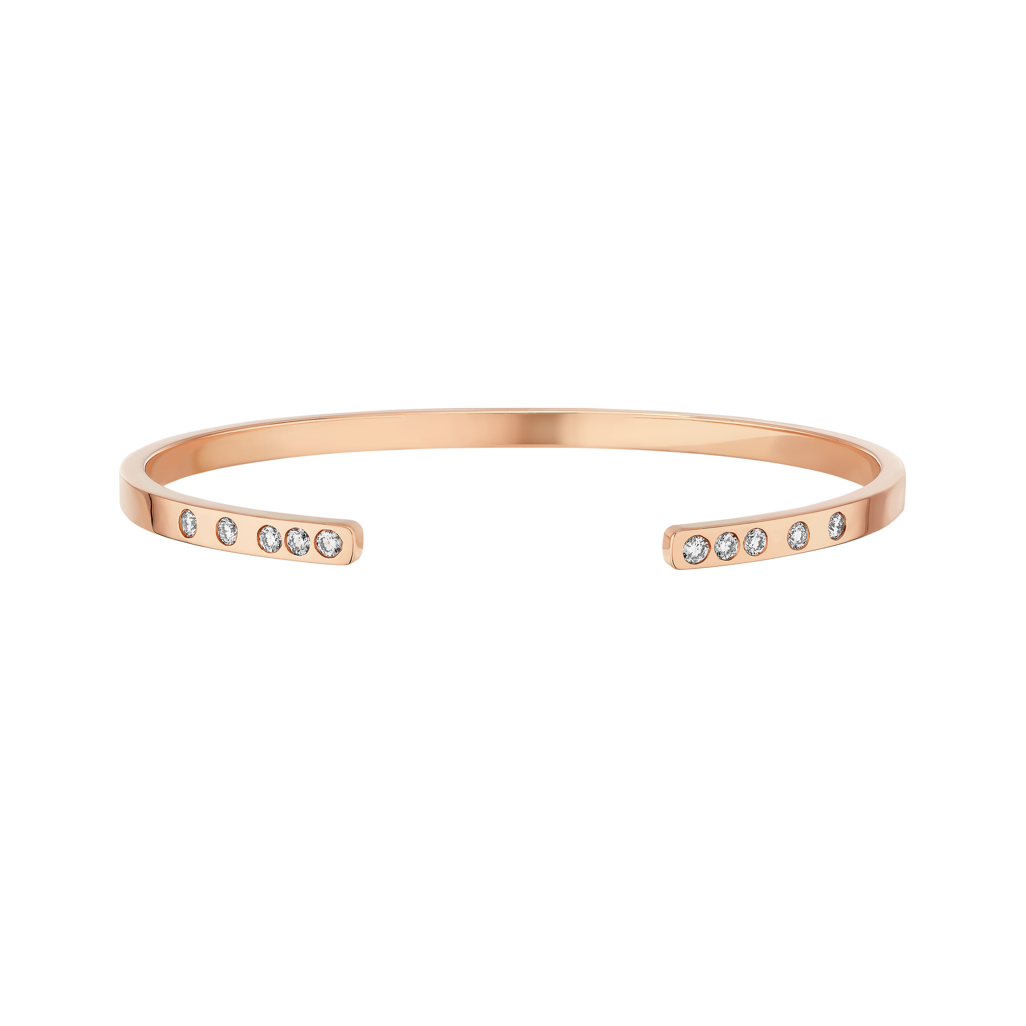 Bracelet - Lab-grown Diamonds - Rose Gold