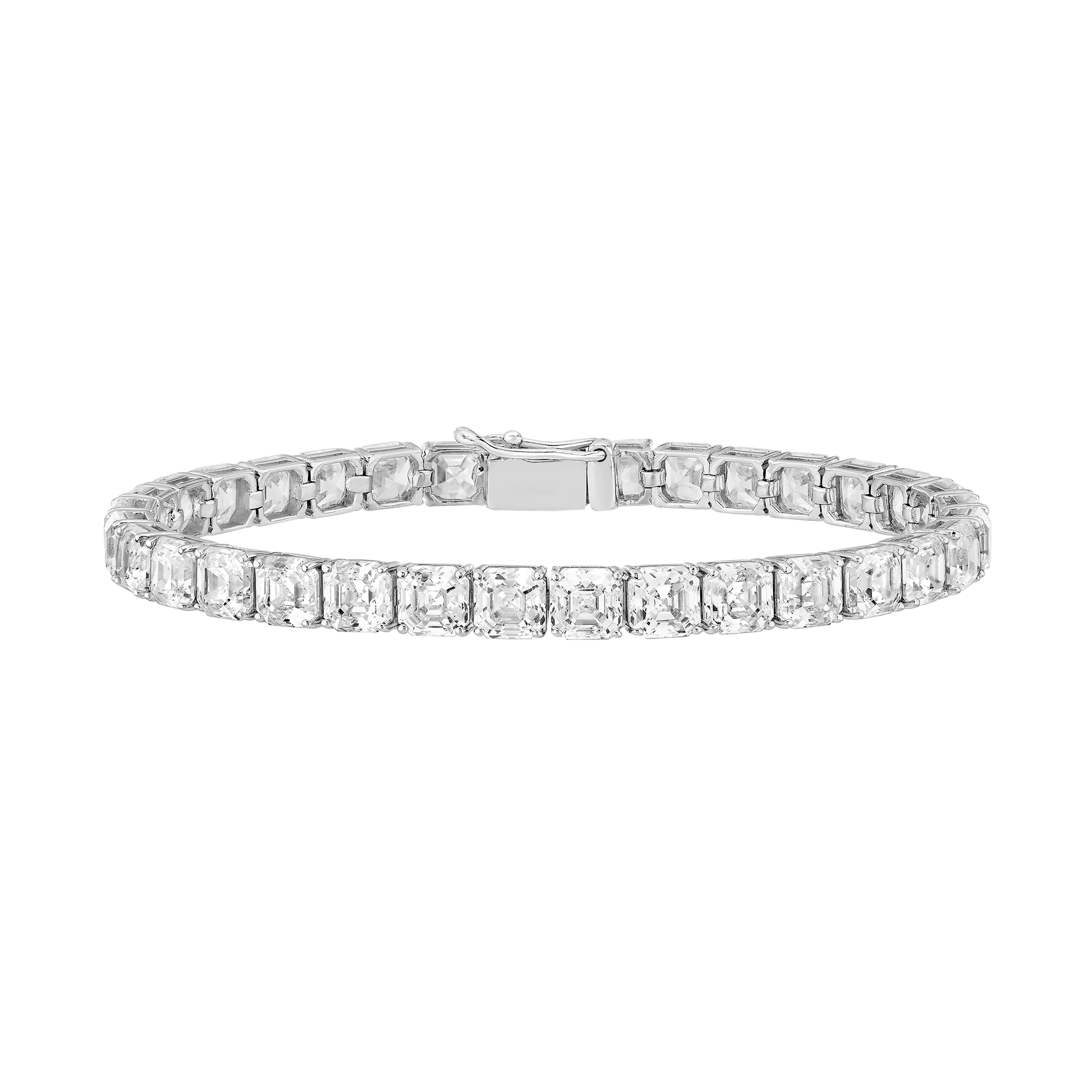 Bracelet - Rhodium Silver