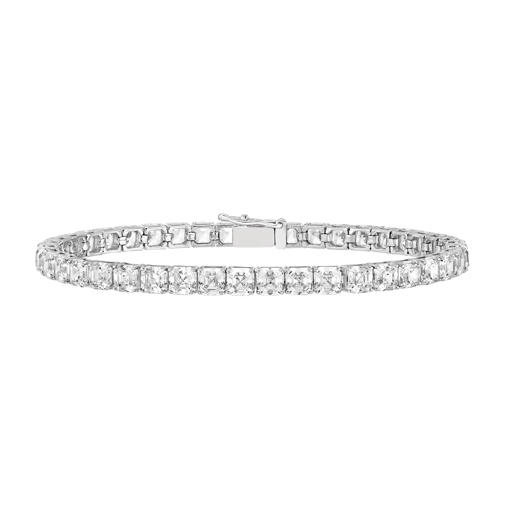 Bracelet - Rhodium Silver