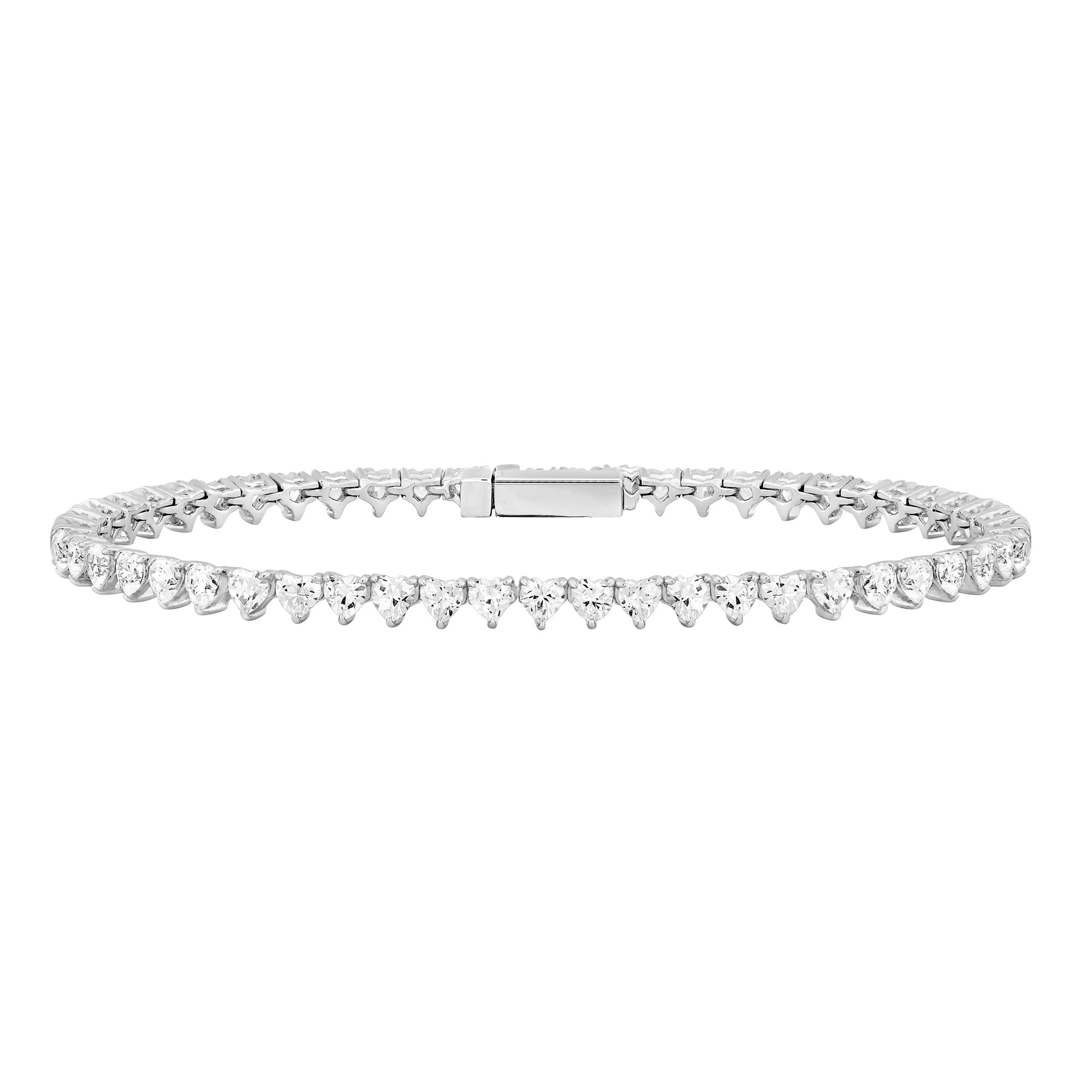 Bracelet - Rhodium Silver