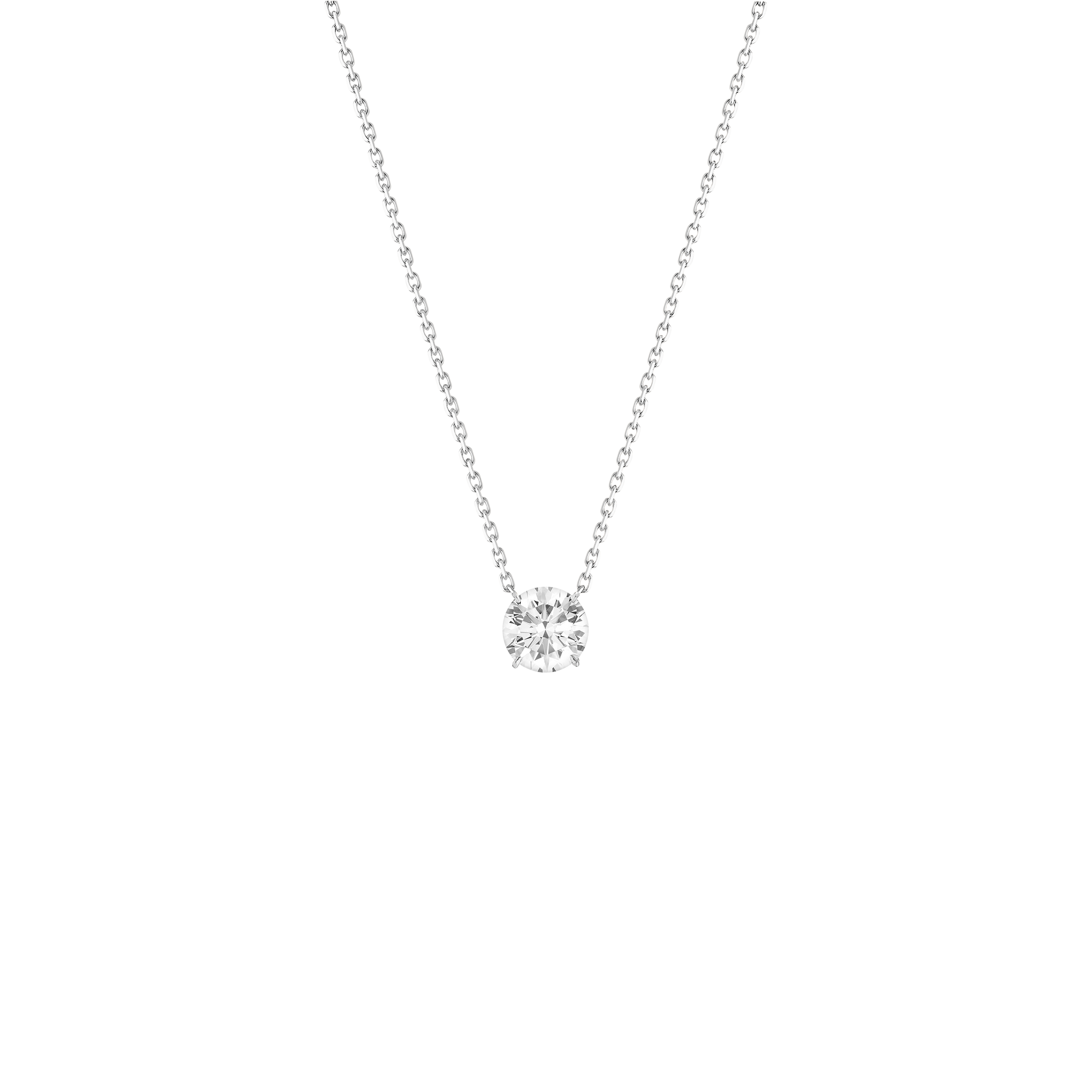 Pendant - White gold