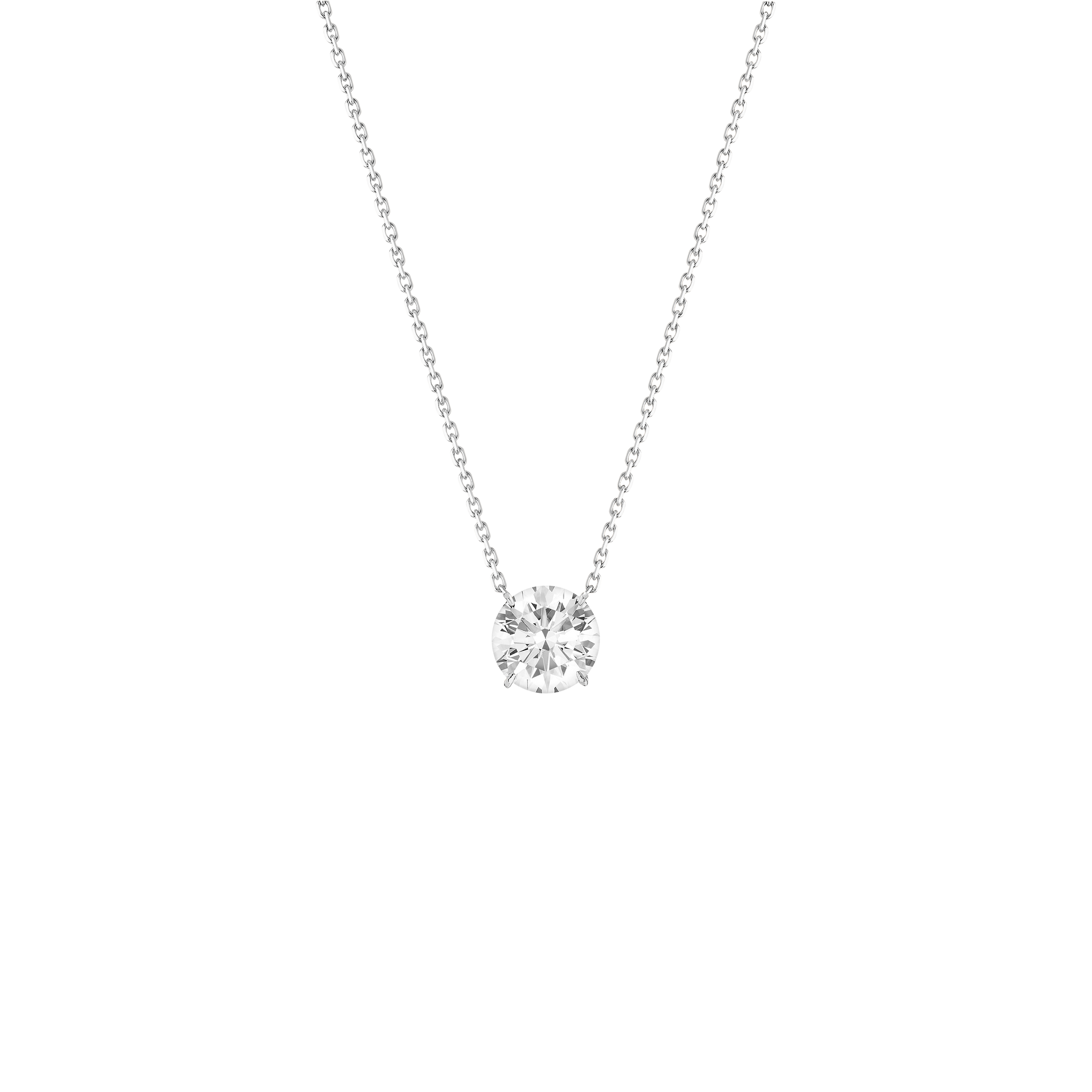 Pendant - White gold