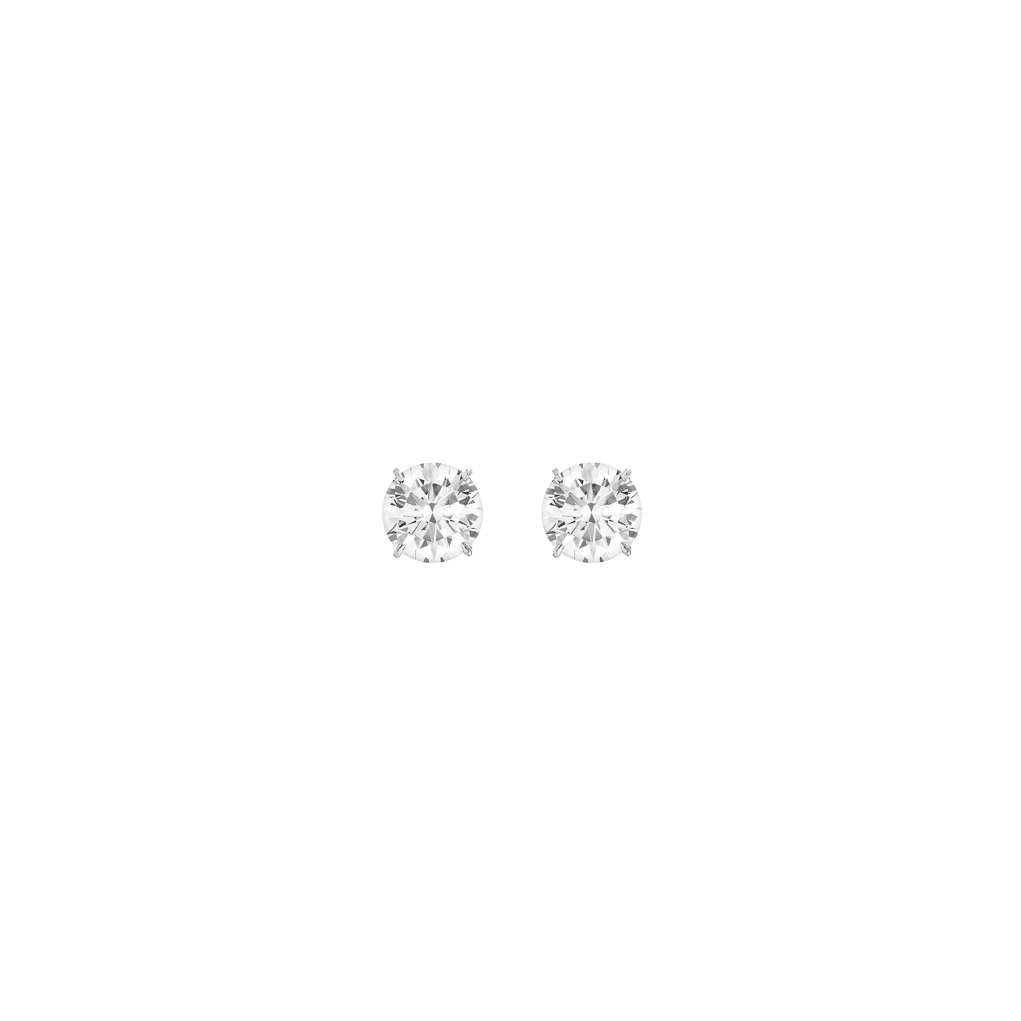 Boucles d'oreilles - Or blanc